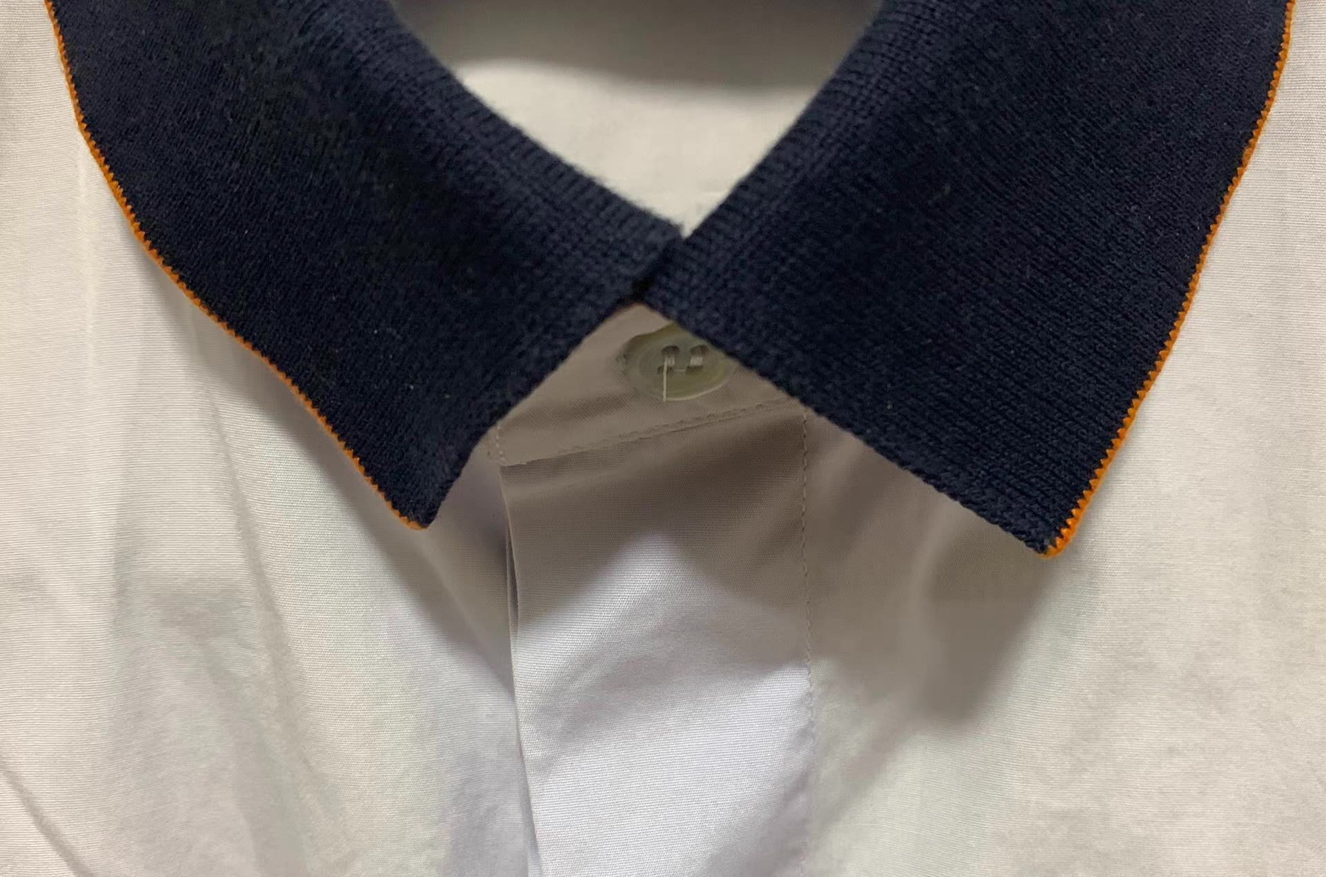 Dior Dior Homme 16SS Woven Collar Slogan Shirt Q12 Size US L / EU 52-54 / 3 - 7 Thumbnail