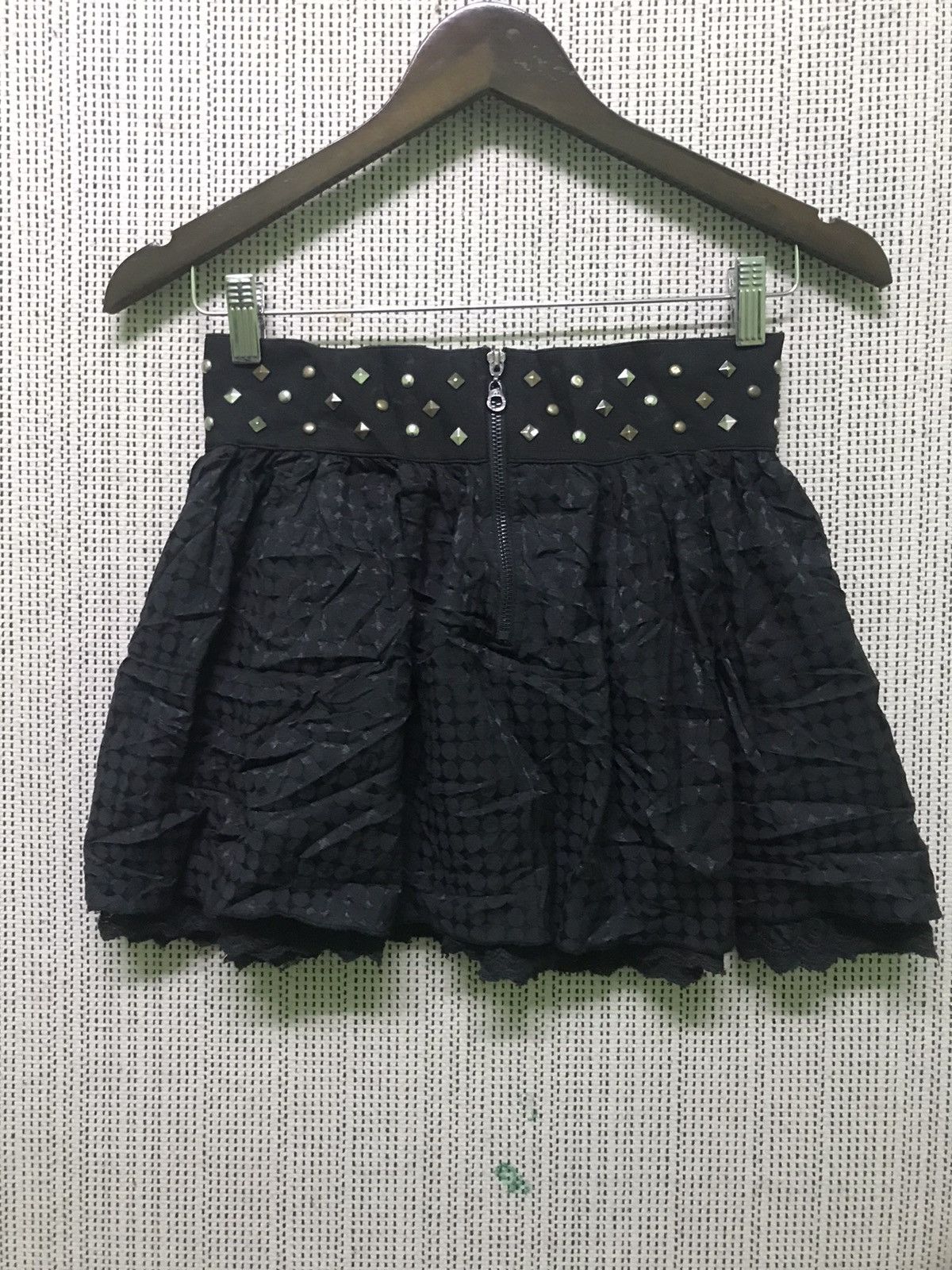 Japanese Brand CECIL McBEE MINI SKIRT PUNK VERY RARE Size 25" / US 0 / IT 36 - 3 Thumbnail
