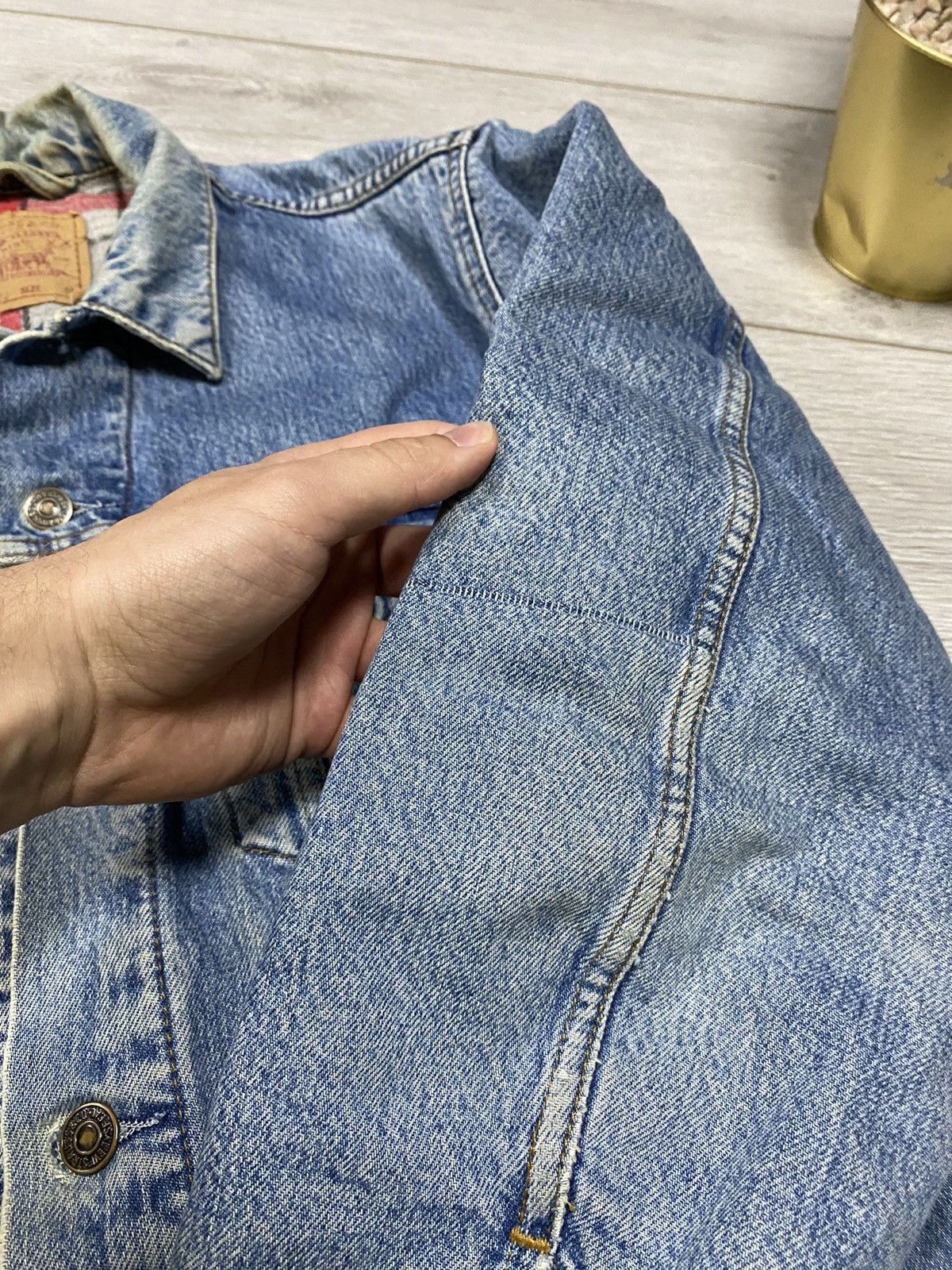 Levi's Levi’s vintage denim jacket buttons Size US M / EU 48-50 / 2 - 9 Thumbnail
