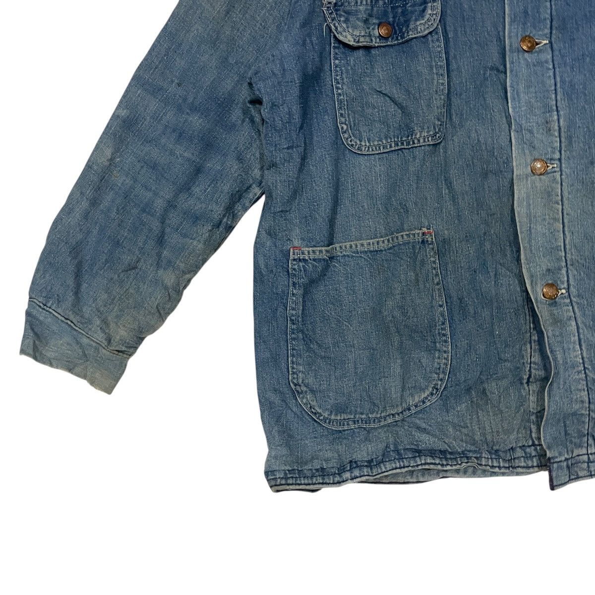 Vintage Vintage 80s Unbranded Detroit Jacket Size US XL / EU 56 / 4 - 4 Thumbnail