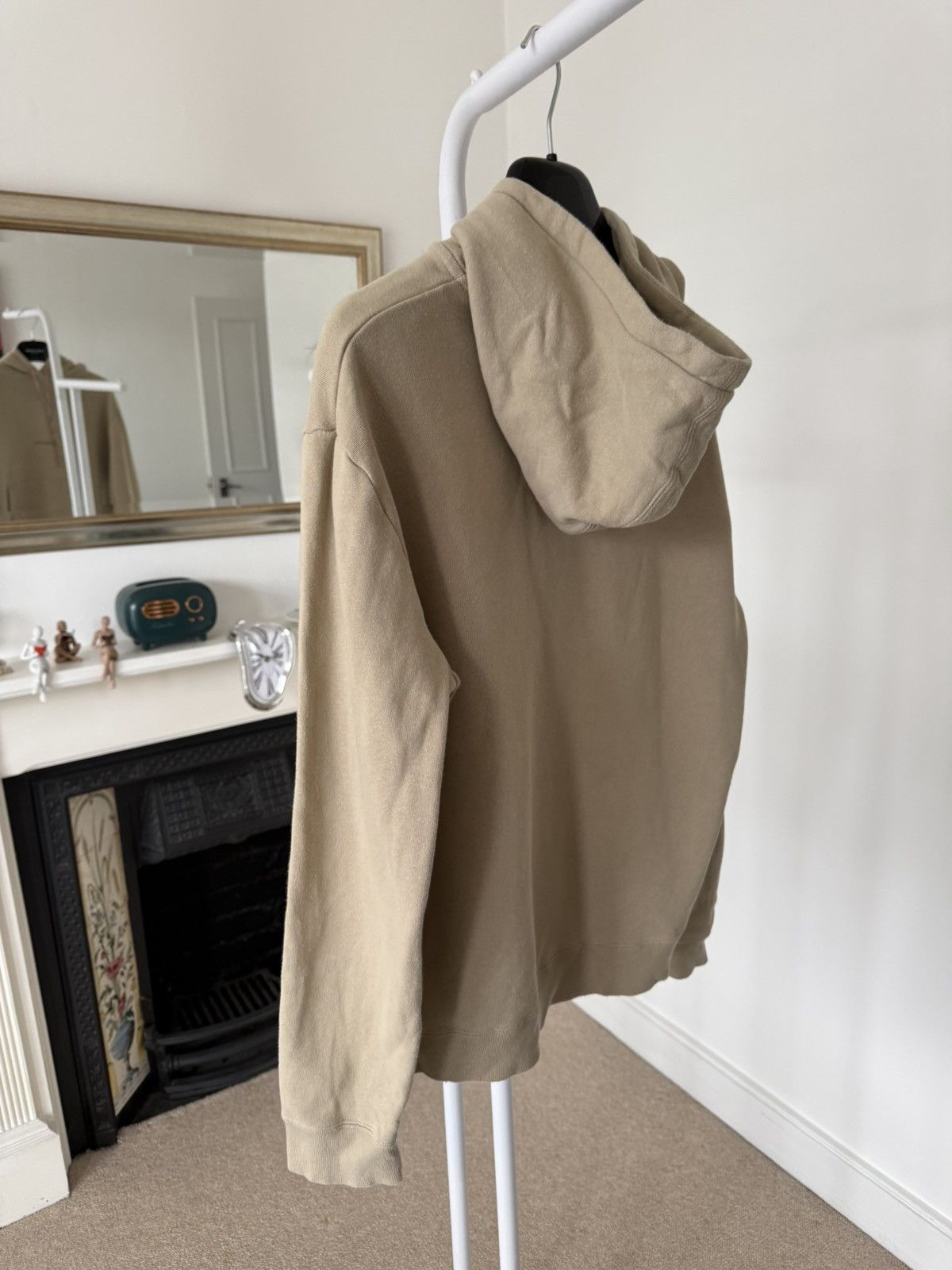 Saint Laurent Paris Saint Laurent Rive Gauche Hoodie Beige Size US L / EU 52-54 / 3 - 4 Thumbnail