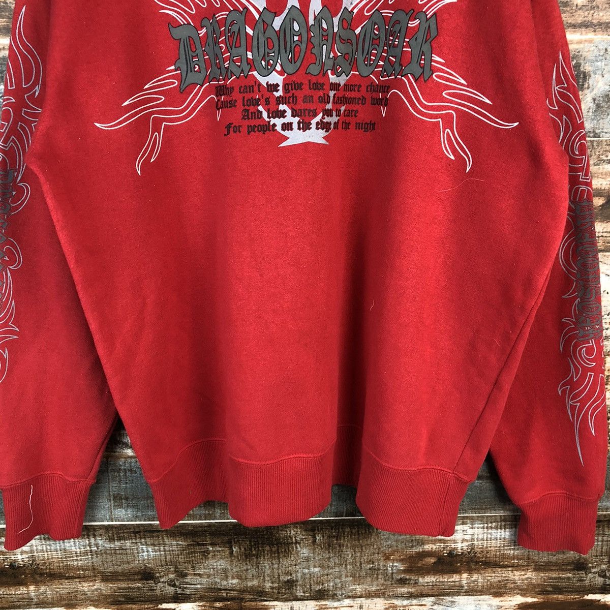 Japanese Brand × Vintage Vintage Beaumere Red Sweatshirts #971 Size US XL / EU 56 / 4 - 6 Thumbnail