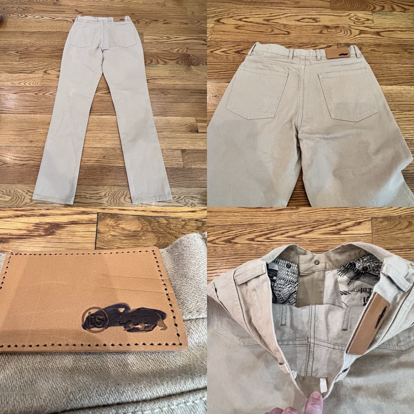 Taylor Stitch Taylor Stitch The Slim Jean Jeans Slim Denim Organic Cotton 29x32 Mens Patch Wash Selvage Button Zip Size US 29 - 8 Thumbnail