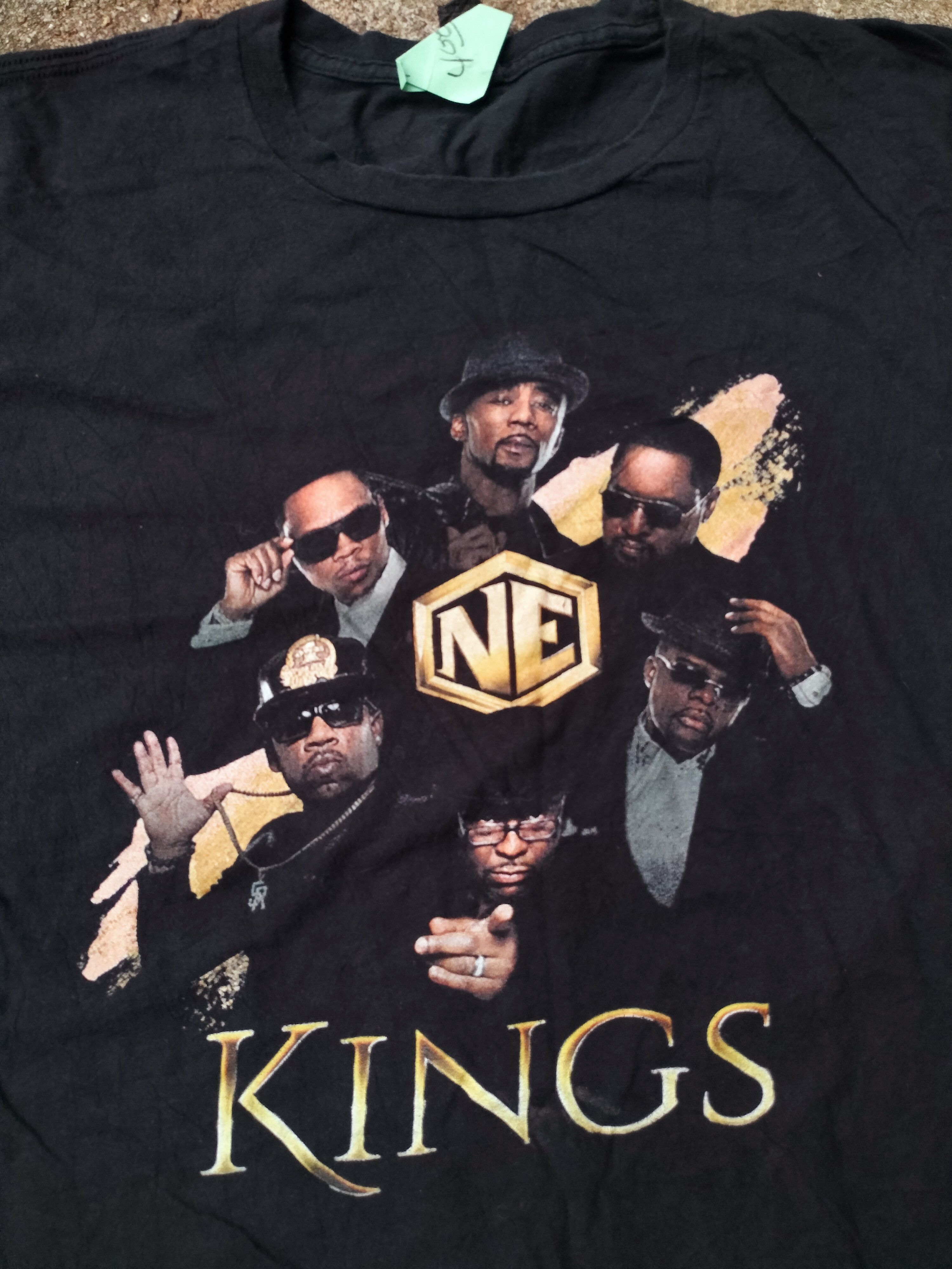 Band Tees NE Kings Rappers Team Black Fashion Collaboration hiphop Size US L / EU 52-54 / 3 - 2 Thumbnail