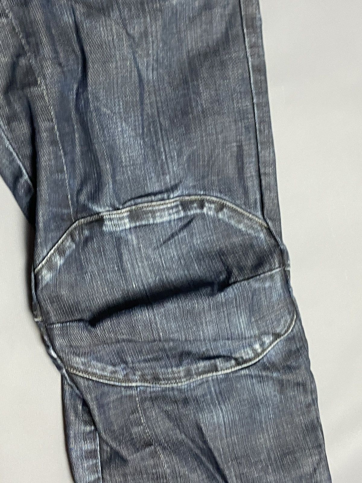 G-Star Mens G-Star Fire Elwood Narrow Jeans Dark Wash Biker W29 L32 Size US 29 - 10 Thumbnail