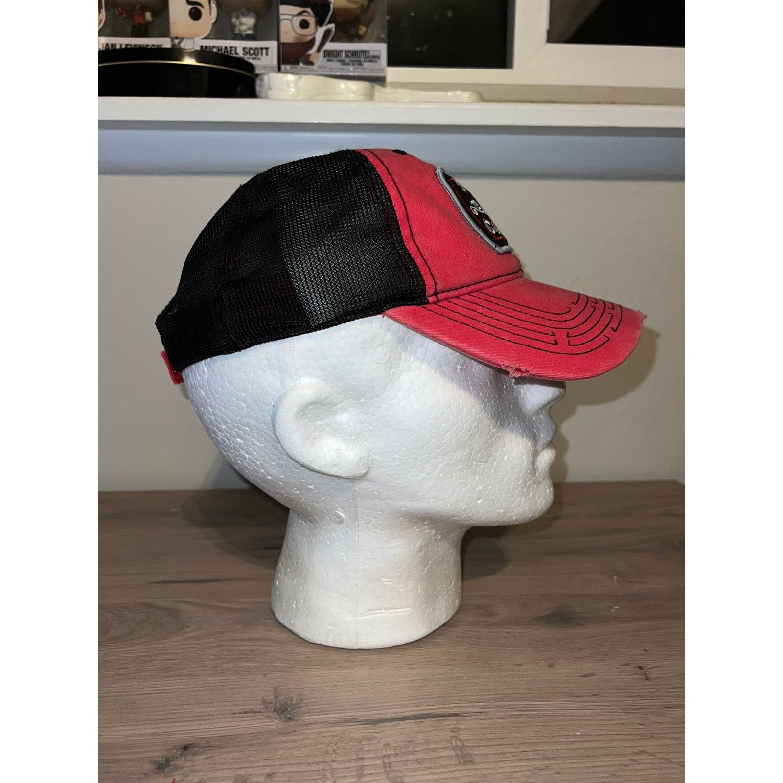 Chase Authentics Nascar Jeff Gordon Hat #24 Red Black Chase Authentics Cap Size ONE SIZE - 6 Thumbnail