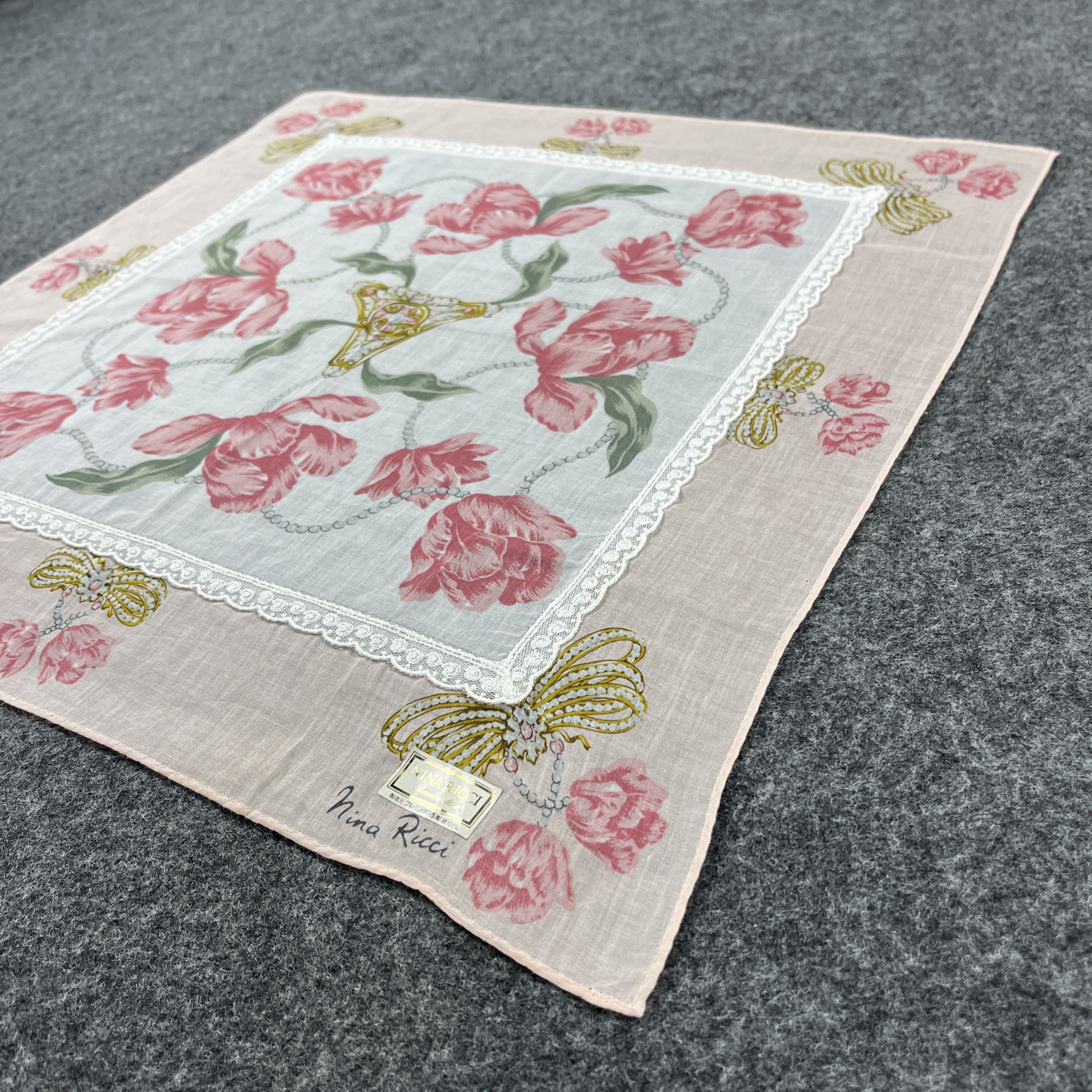 Nina Ricci Nina Ricci Handkerchief / Bandana / Neckerchief B279 Size ONE SIZE - 4 Thumbnail