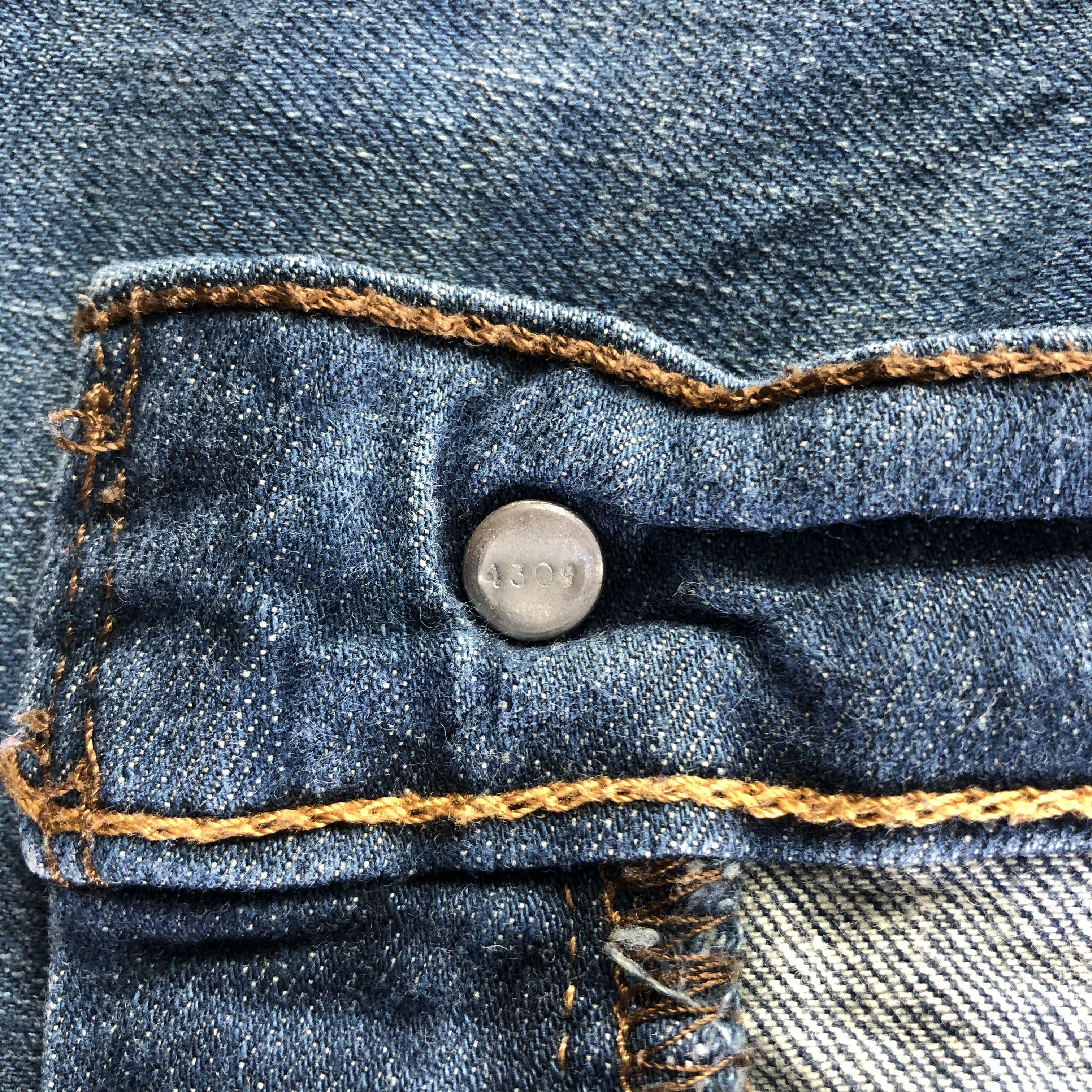 Levi's Vintage Blue Wash Levis 541 Jeans-J4087 Size US 43 - 8 Thumbnail