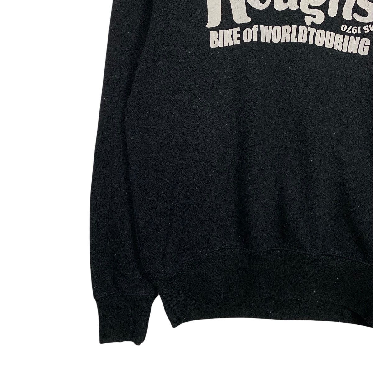 Japanese Brand Rough Motorcycle Bike Of World Touring Crewneck Sweatshirt Size US L / EU 52-54 / 3 - 4 Thumbnail