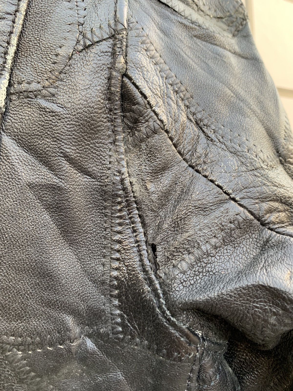 14th Addiction Vintage Japanese Brand Anaslang RNA Inc Leather Jacket Size US M / EU 48-50 / 2 - 20 Thumbnail