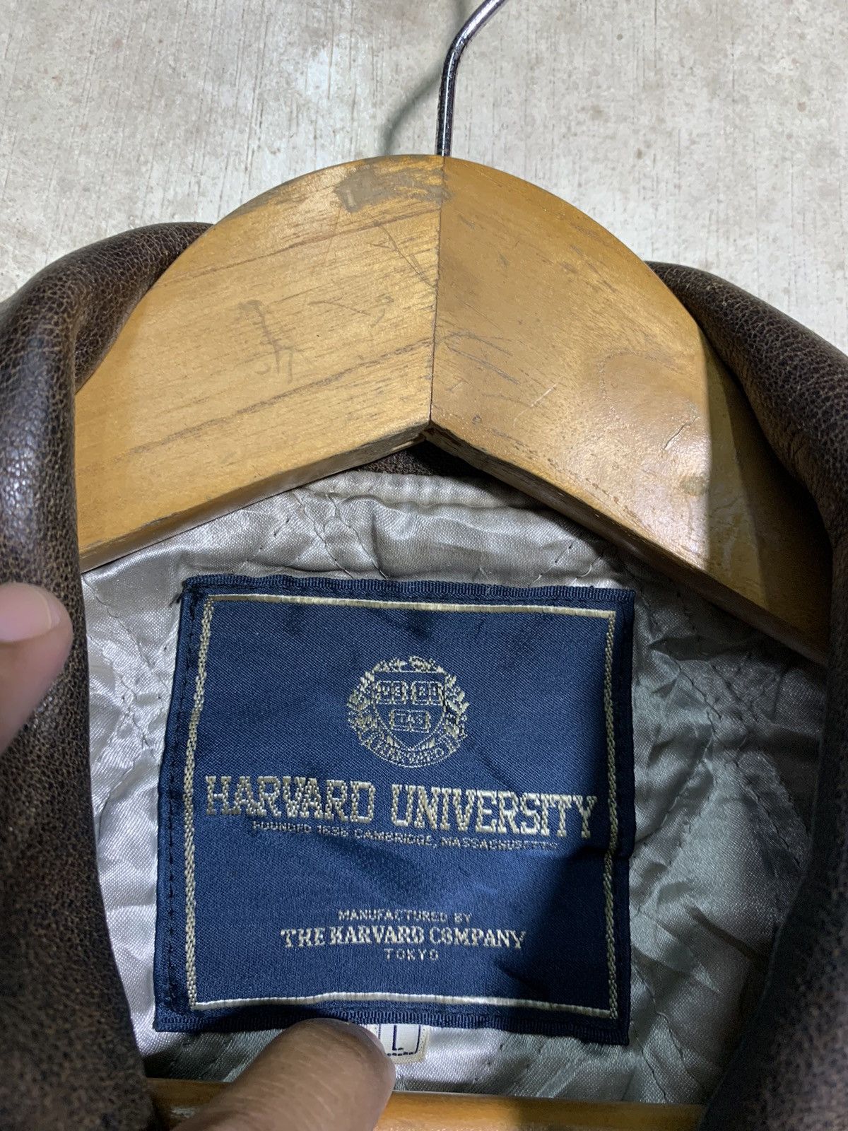 Vintage 🔥VTG HARVARD VARSITY JACKETS Size US L / EU 52-54 / 3 - 10 Thumbnail