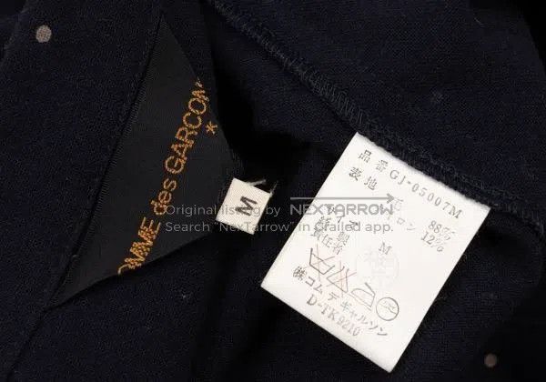Comme des Garcons Comme des Garcons Black vintage polka dot faux two-piece d Size M / US 6-8 / IT 42-44 - 9 Thumbnail
