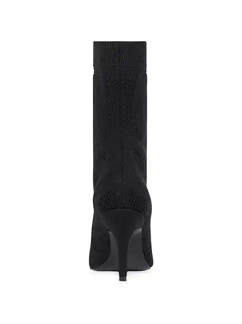 Balenciaga o1w1db10425 Knife 2.0 80MM Booties in Black Size US 10.5 / IT 40.5 - 2 Thumbnail