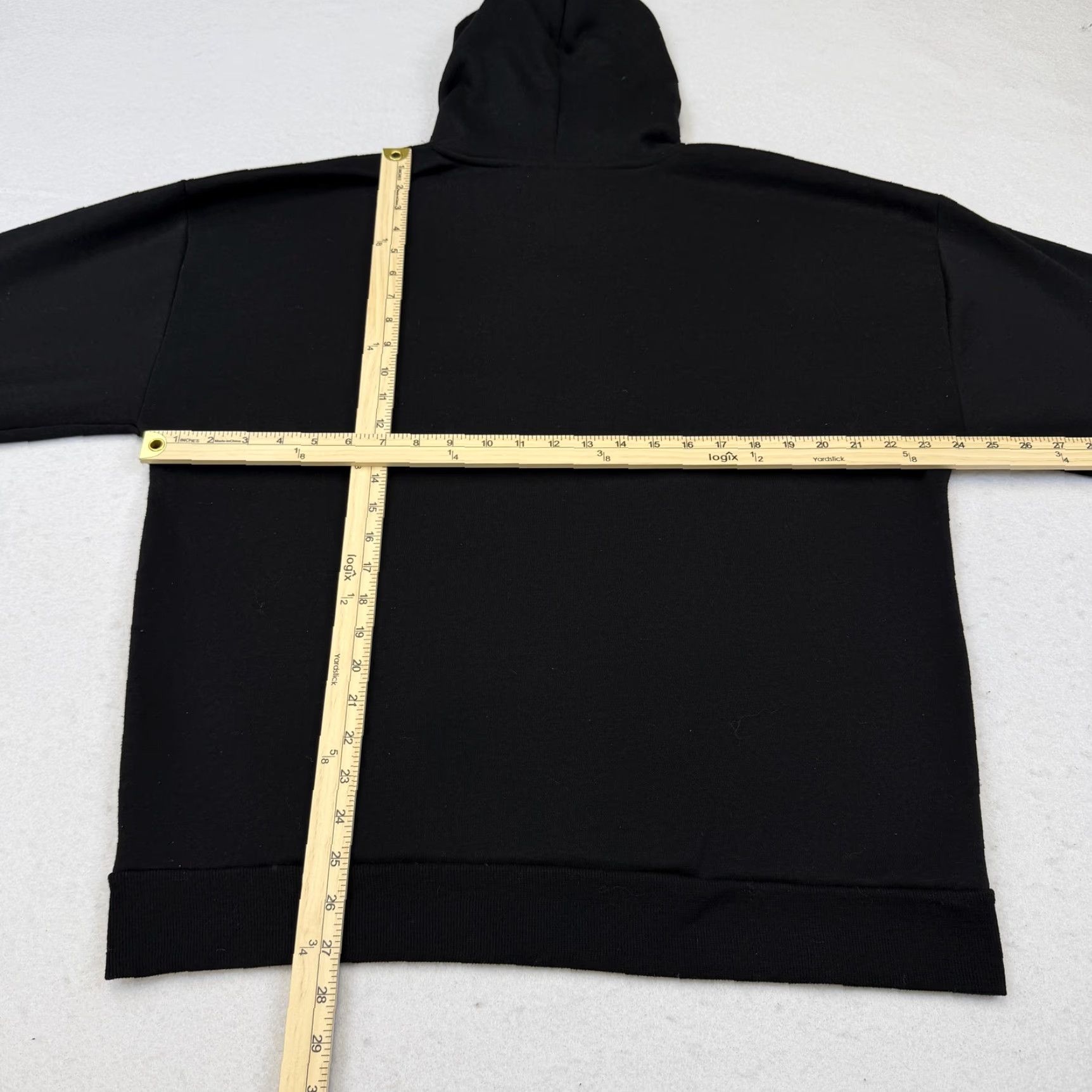Aeropostale VINTAGE Aeropostale Hoodie Mens Large Black Snoopy Peanuts Puffer Graphic Fleece Size US L / EU 52-54 / 3 - 6 Thumbnail