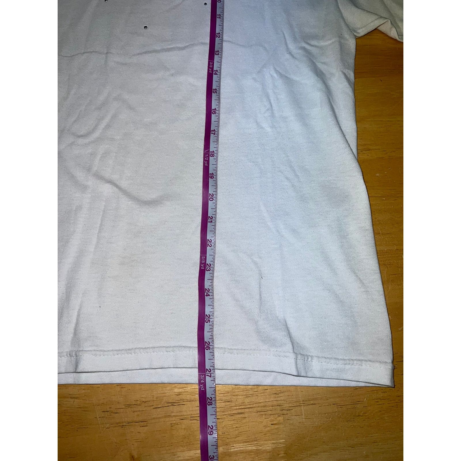 Hanes Vintage Cadillac Shirt Pink Patched Car White Tee 90s Medium Size US M / EU 48-50 / 2 - 7 Thumbnail