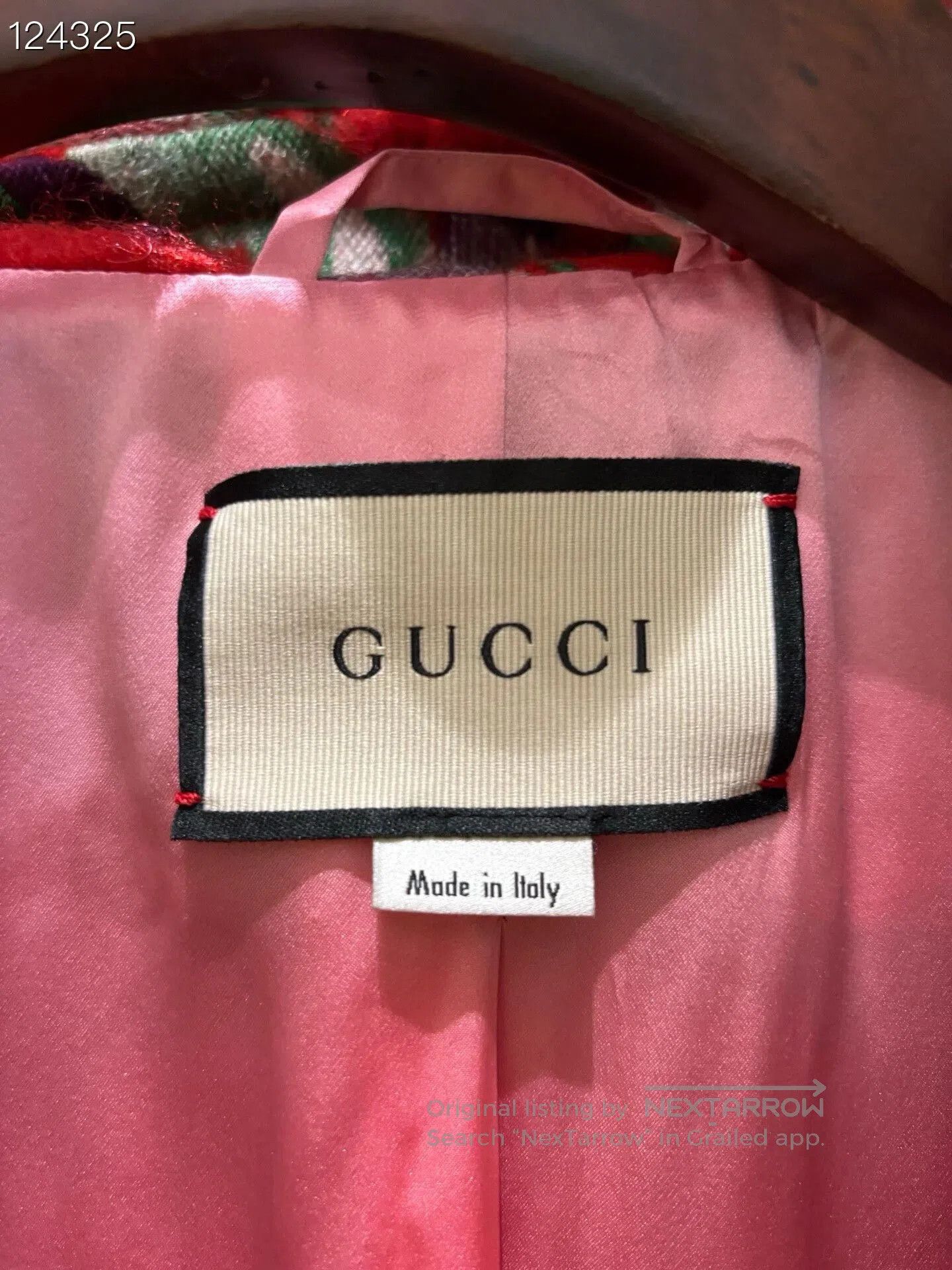 Gucci Gucci Red Floral Cape. Size M / US 6-8 / IT 42-44 - 3 Thumbnail