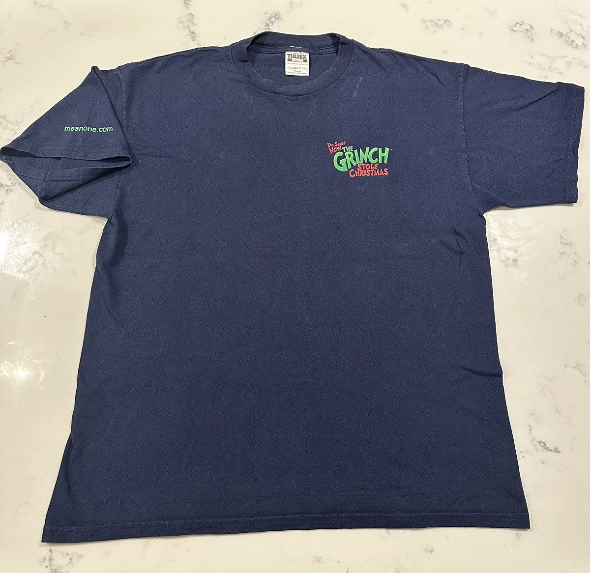 Tultex × Vintage Vintage 2000 Dr Seuss How the Grinch Stole Christmas Tee XL Size US XL / EU 56 / 4 - 1 Thumbnail