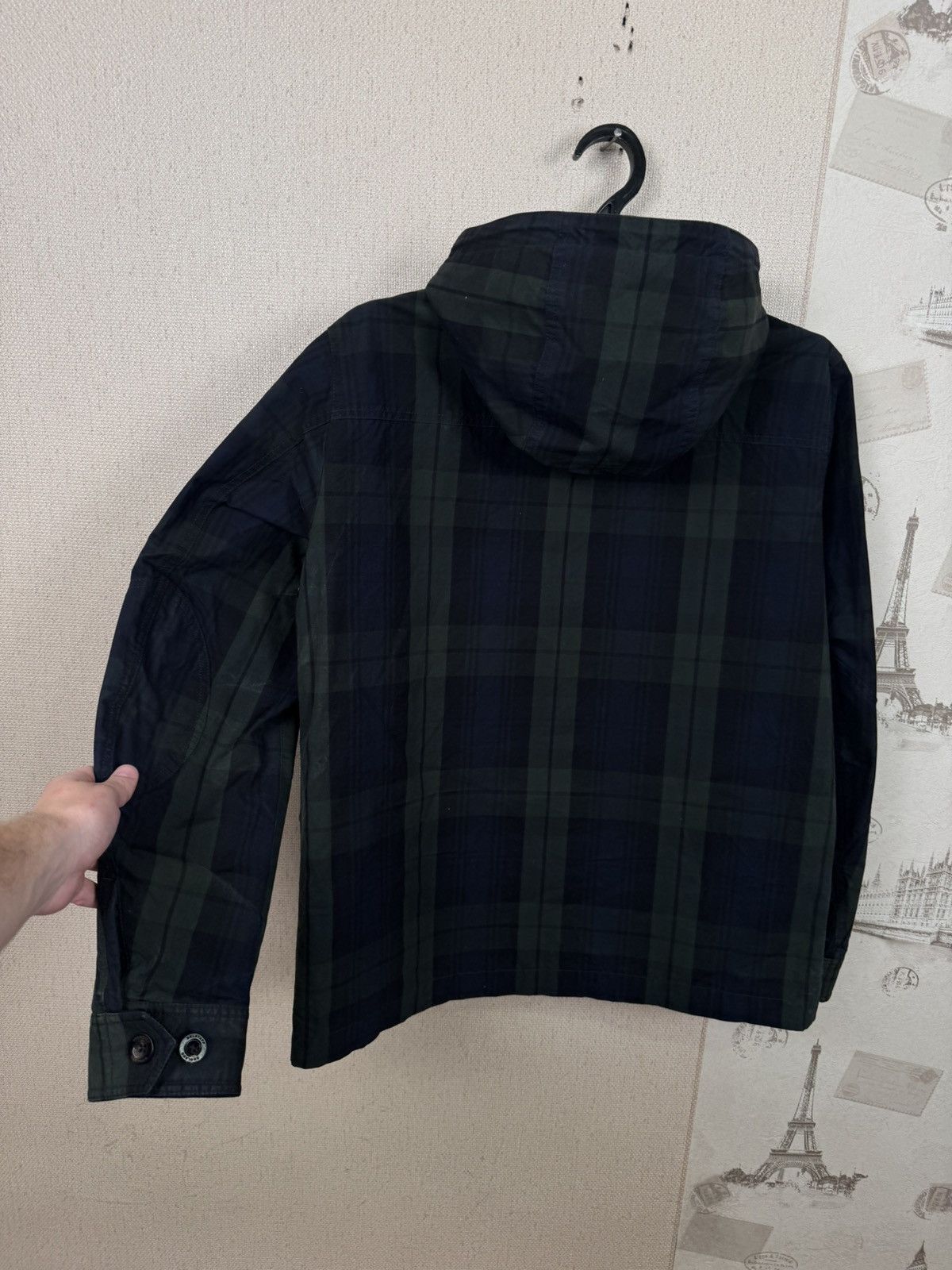 Belstaff Belstaff Watchman Wax Jacket Raincoat Checked Mens M Size US M / EU 48-50 / 2 - 23 Thumbnail