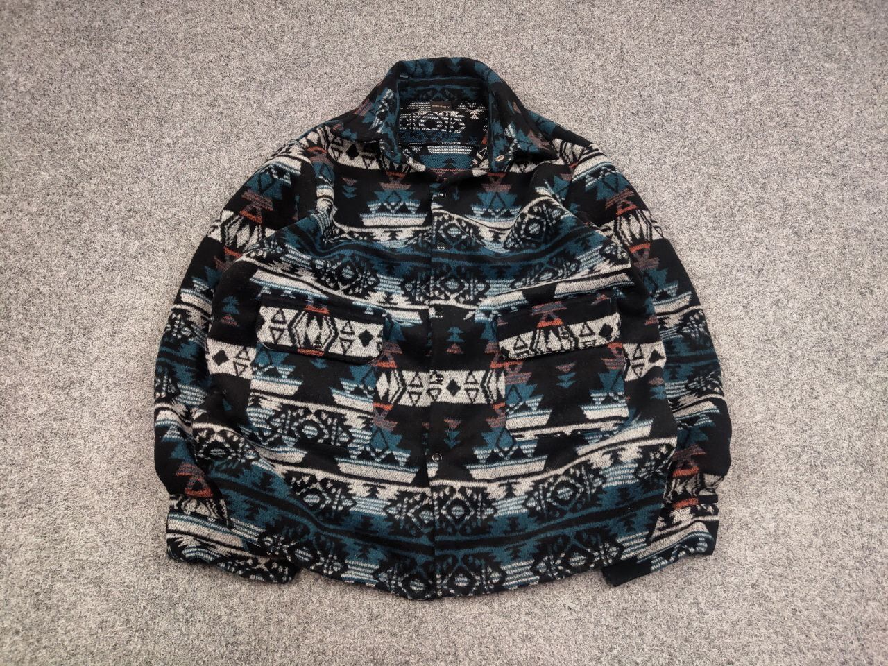 Other Rfausntiy Design overshirt Aztec flannel pocket Jacket Size US M / EU 48-50 / 2 - 2 Thumbnail