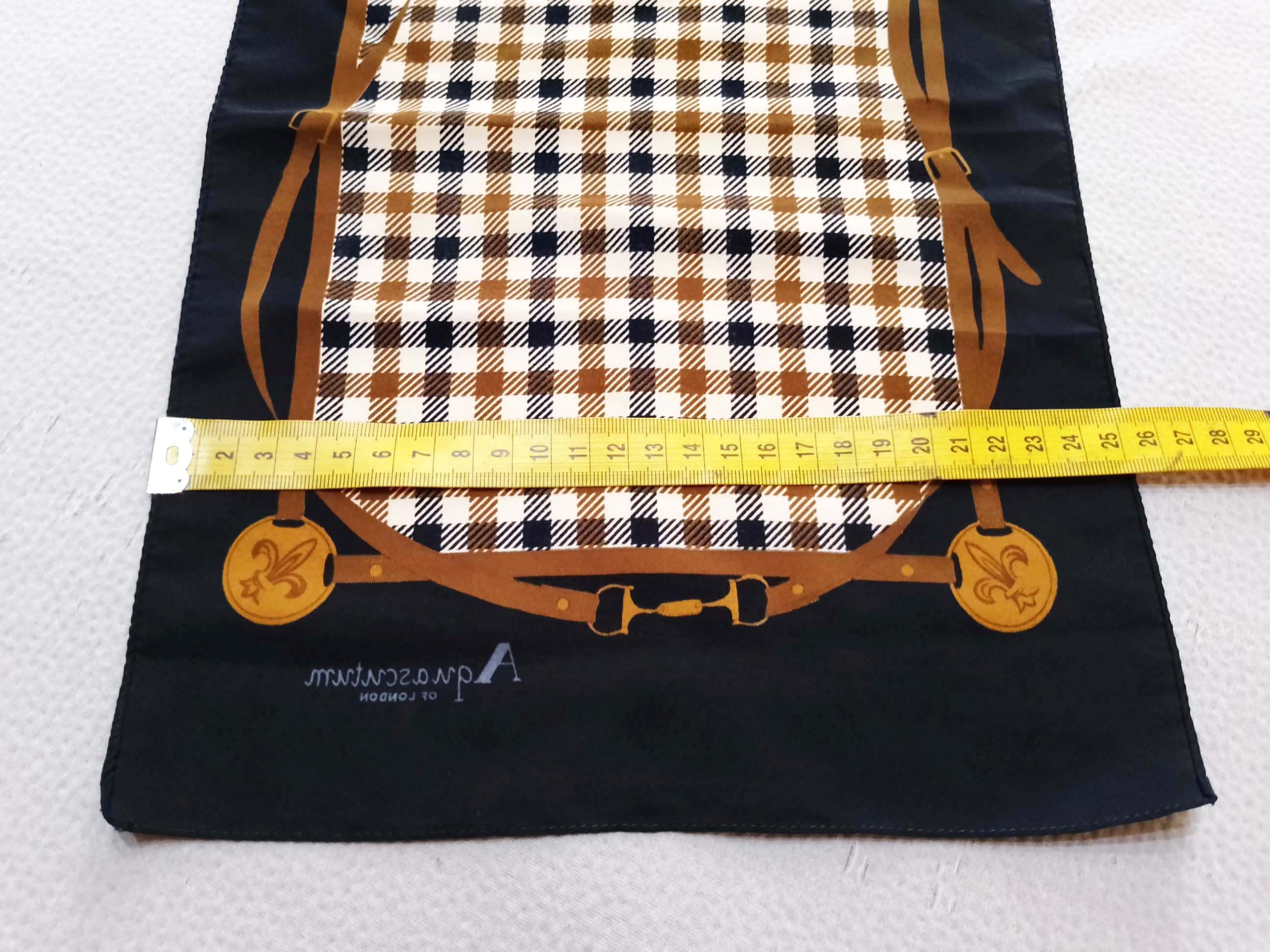 Aquascutum Aquascutum Classic Scarf – Check Pattern Size ONE SIZE - 9 Thumbnail