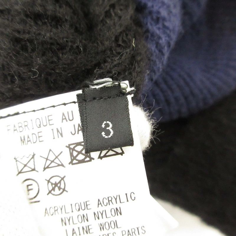 Yohji Yamamoto syte Yohji Yamamoto COLOR PANELING MOHAIR CARDIGAN Size US L / EU 52-54 / 3 - 8 Thumbnail