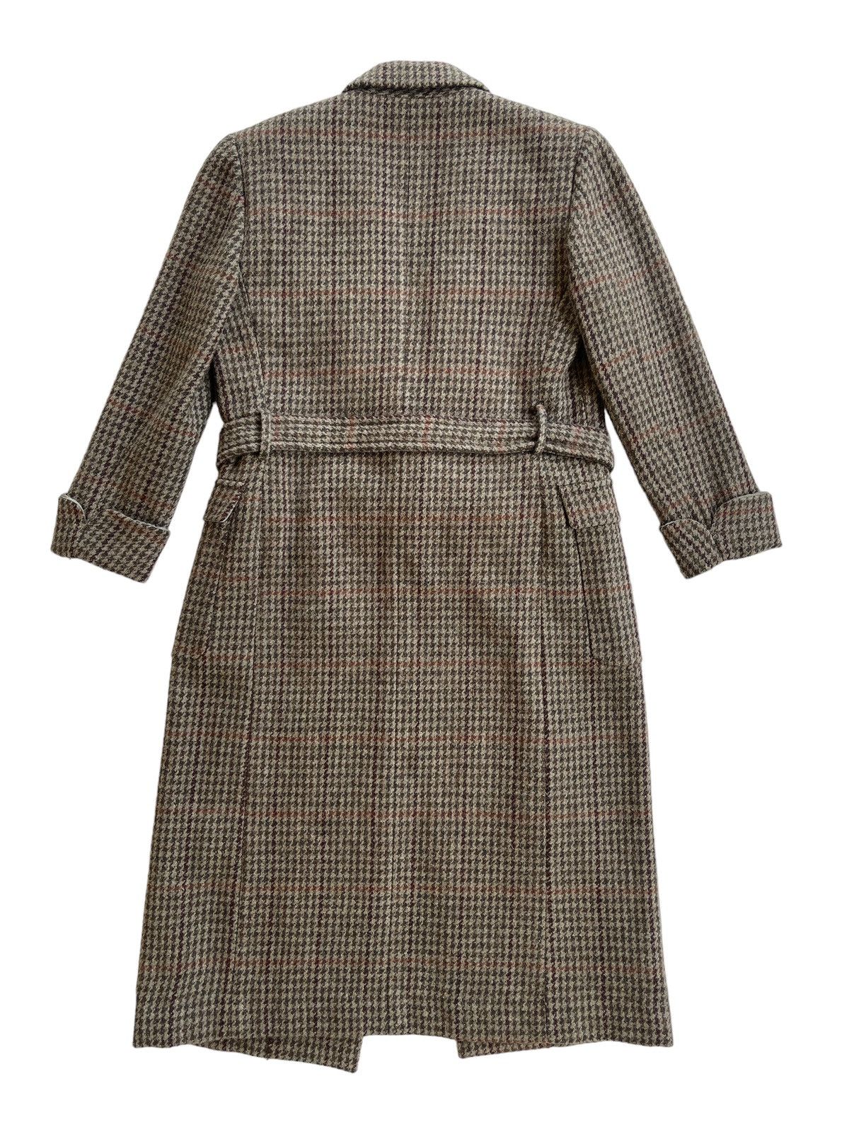 Ralph Lauren Ralph Lauren Houndstooth Checked Belted Longcoat Size M / US 6-8 / IT 42-44 - 4 Thumbnail