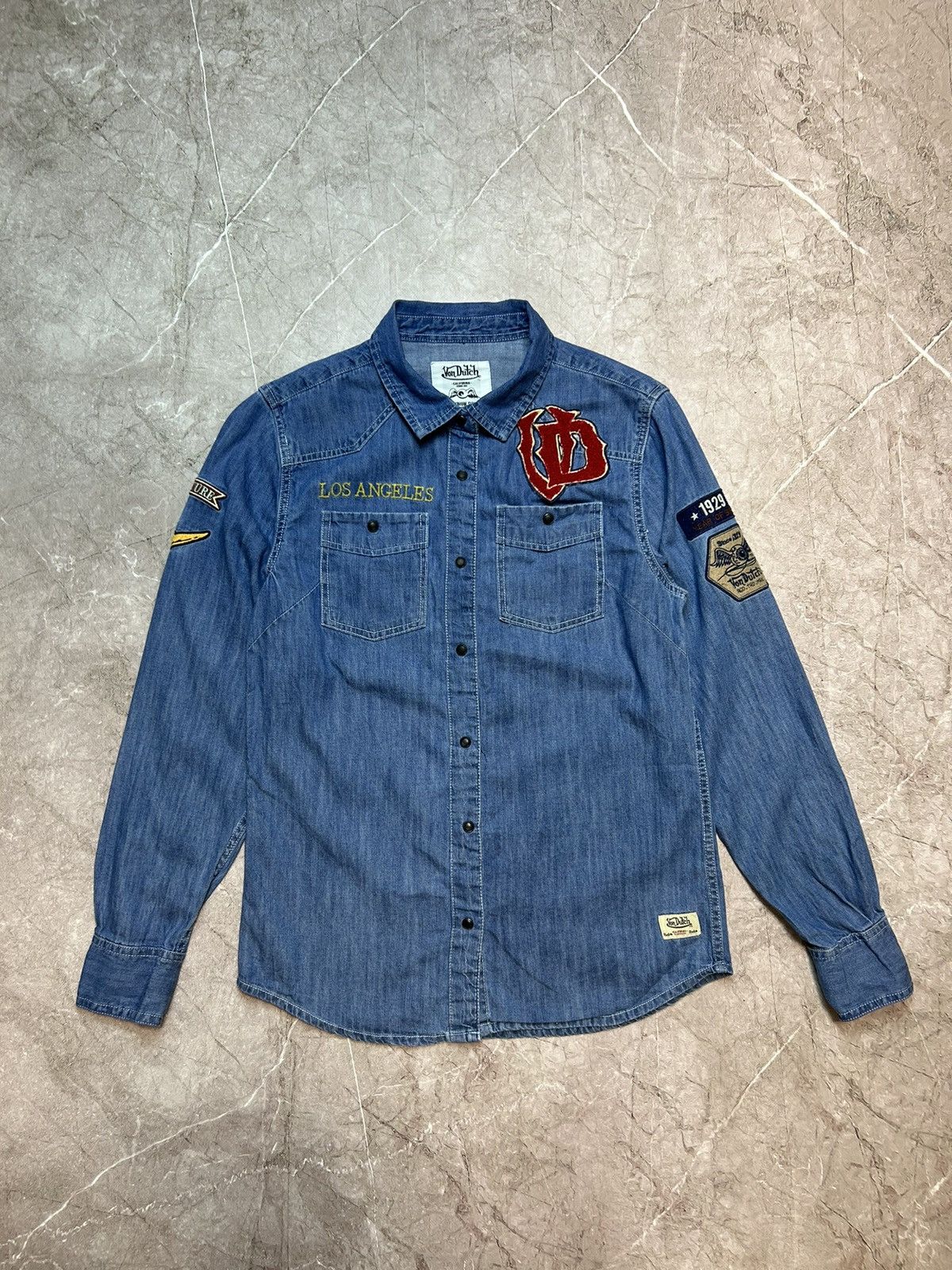 Von Dutch Von Dutch jeans Shirt Size M / US 6-8 / IT 42-44 - 2 Thumbnail