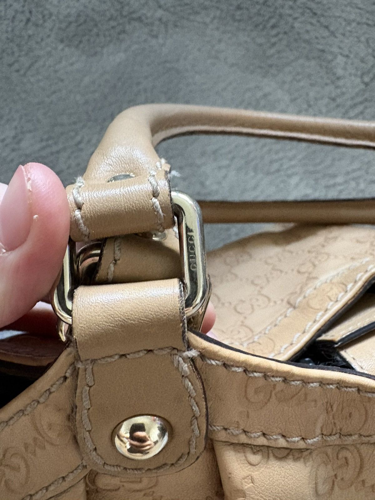 Gucci Sac a main gucci sukey guccissima beige Size ONE SIZE - 13 Thumbnail