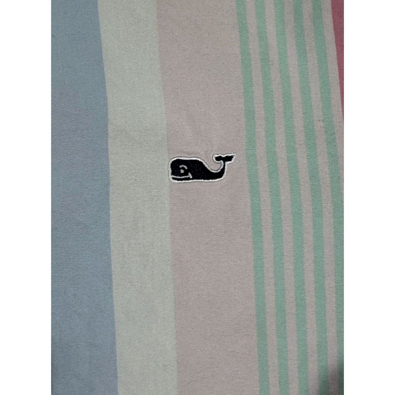 Vineyard Vines Vineyard Vines Mens Whale Shirt Small Multicolor Striped Cotton Button-Down Shirt Size US S / EU 44-46 / 1 - 7 Thumbnail