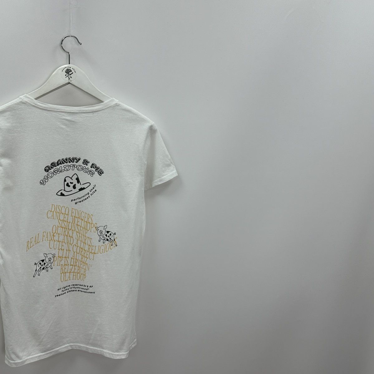Band Tees Vintage 00s Groove Granny Pie World Tour Cowboy USA y2k tee Size M / US 6-8 / IT 42-44 - 3 Thumbnail