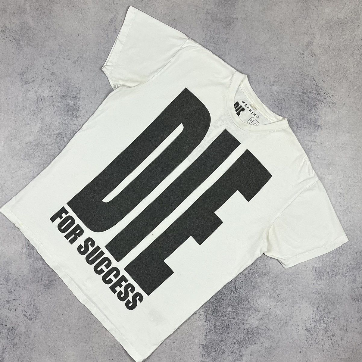 Vintage Diesel Die for success big logo rare tee 90’s