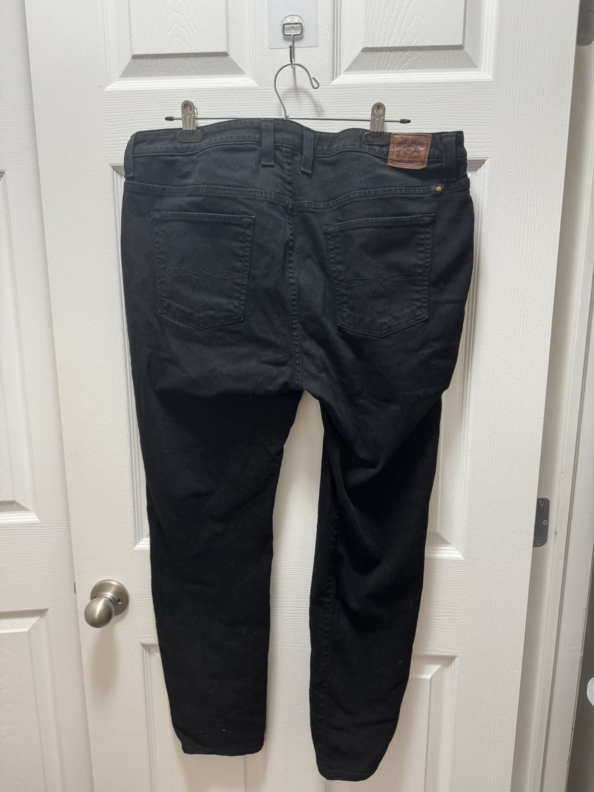 Lucky Brand × Vintage Lucky Brand Lucky You Zipper Black Cargo Ginger Skinny Women Size US 38 / EU 54 - 4 Thumbnail