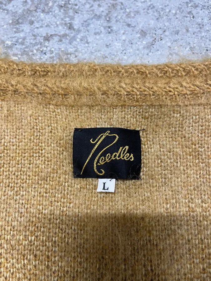 Needles 2010s Needles Jacquard Knit Forest Pattern Cardigan Size US L / EU 52-54 / 3 - 9 Thumbnail