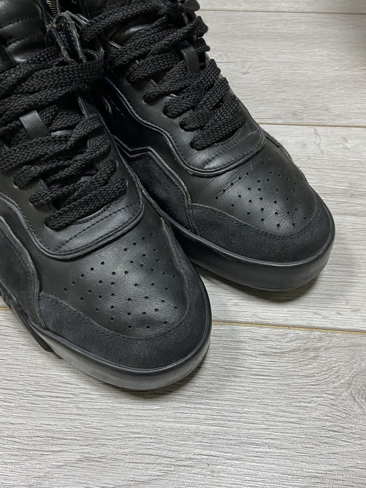 Moncler Moncler Promyx Space leather Sneakers Black Size US 8 / EU 41 - 8 Thumbnail