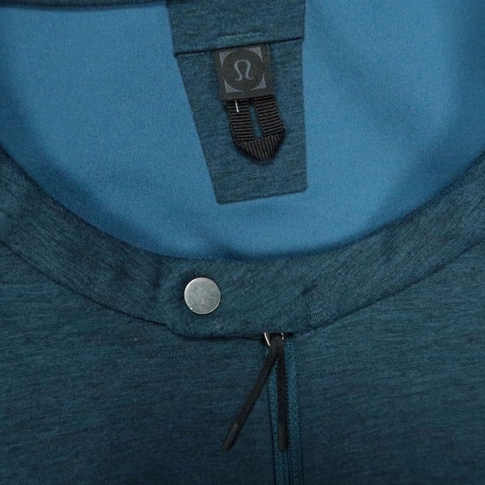 Lululemon Lululemon Pullover Mens Medium Blue Lab Refract Half Zip Pocket Performance Size US M / EU 48-50 / 2 - 3 Thumbnail