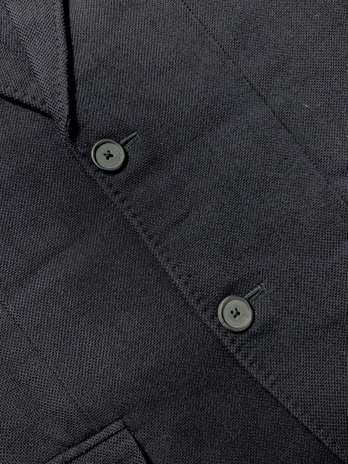 Jil Sander 2000s Wool Textured Blazer Size 48S - 7 Thumbnail