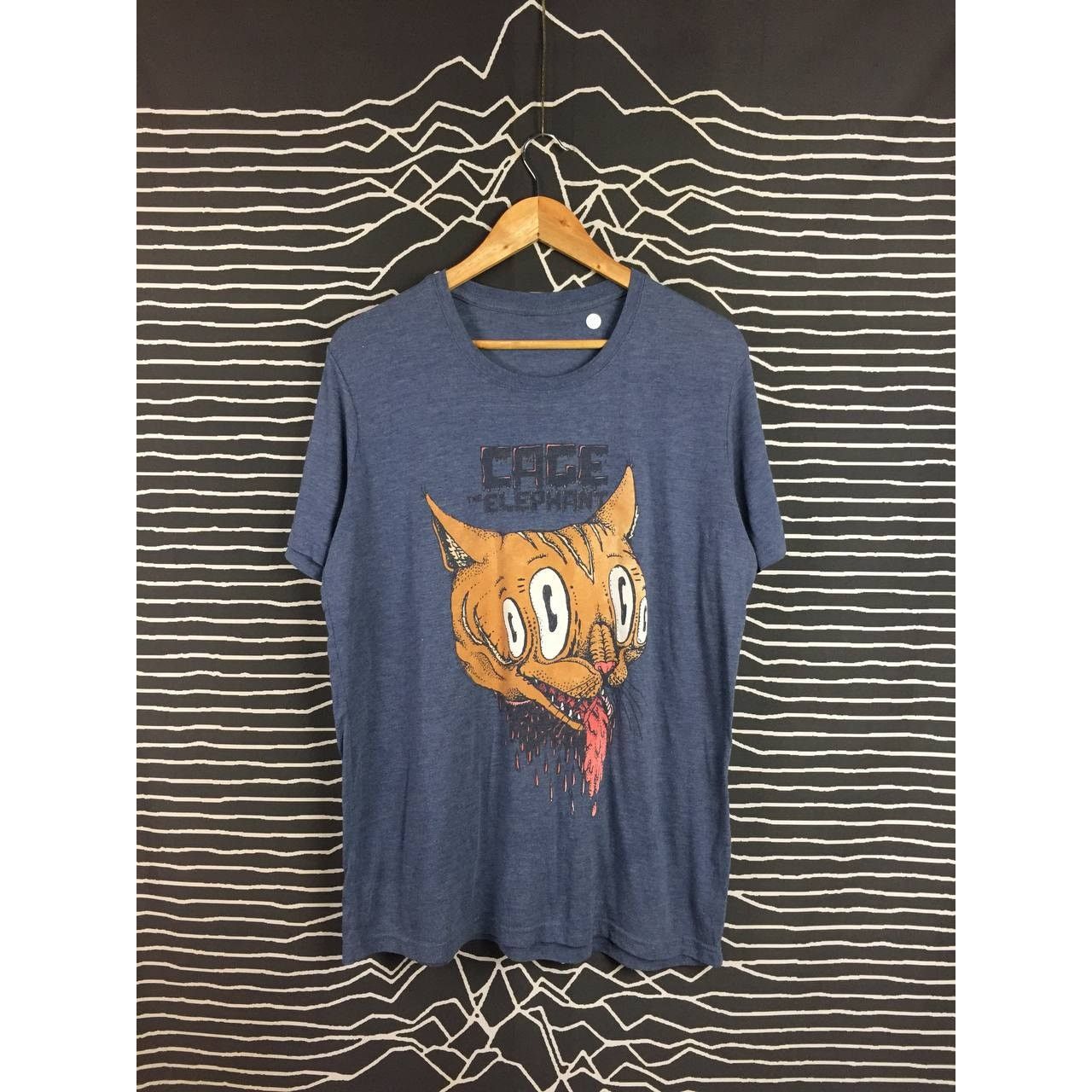 Band Tees Cage The Elephant Indie Rock Band Cat Eyes Tee Size L Size US L / EU 52-54 / 3 - 2 Thumbnail