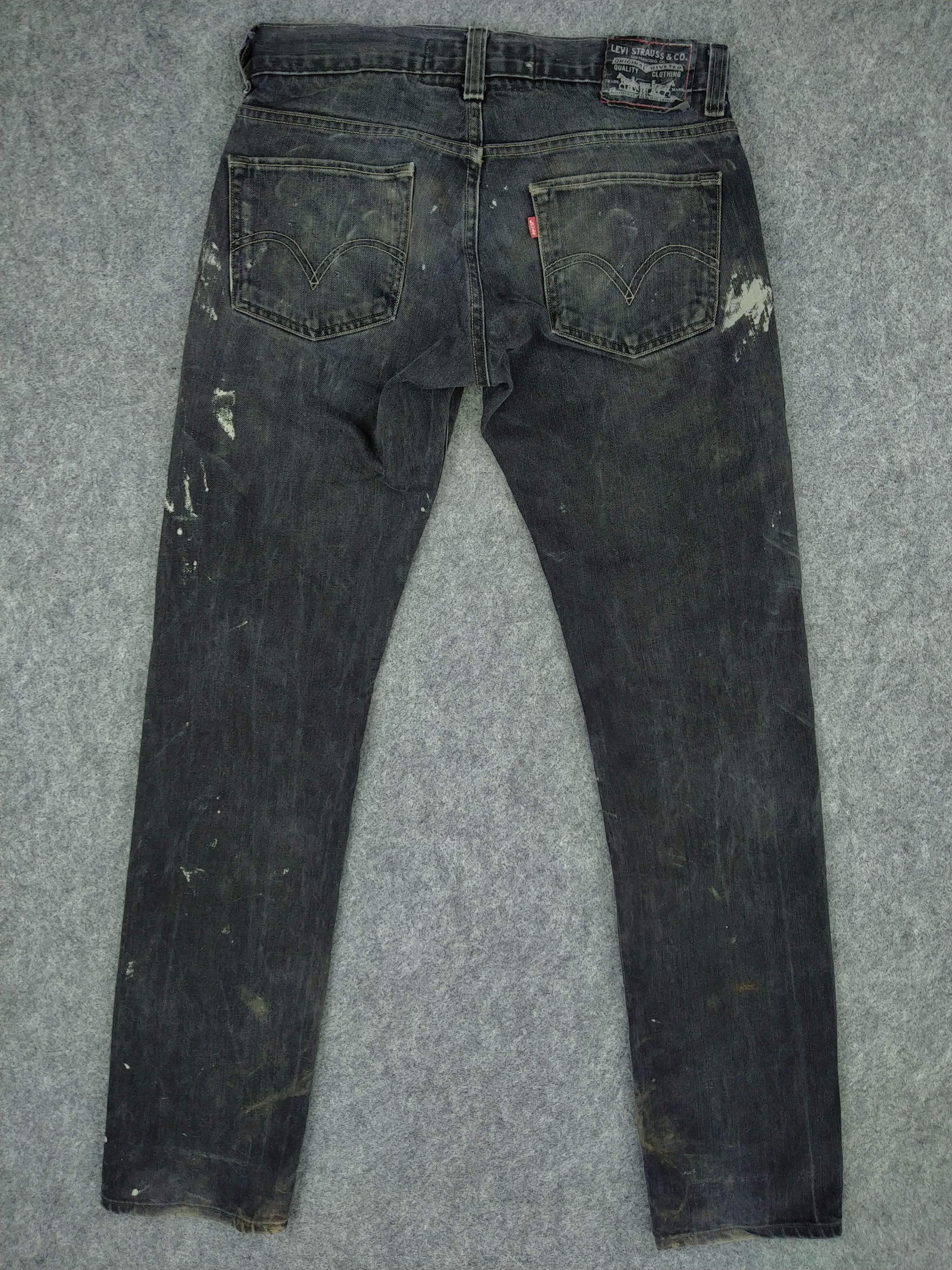 Levi's Vintage Levi's 511 Skinny 32 x 32.5 Denim -JN302 Size US 32 / EU 48 - 2 Thumbnail