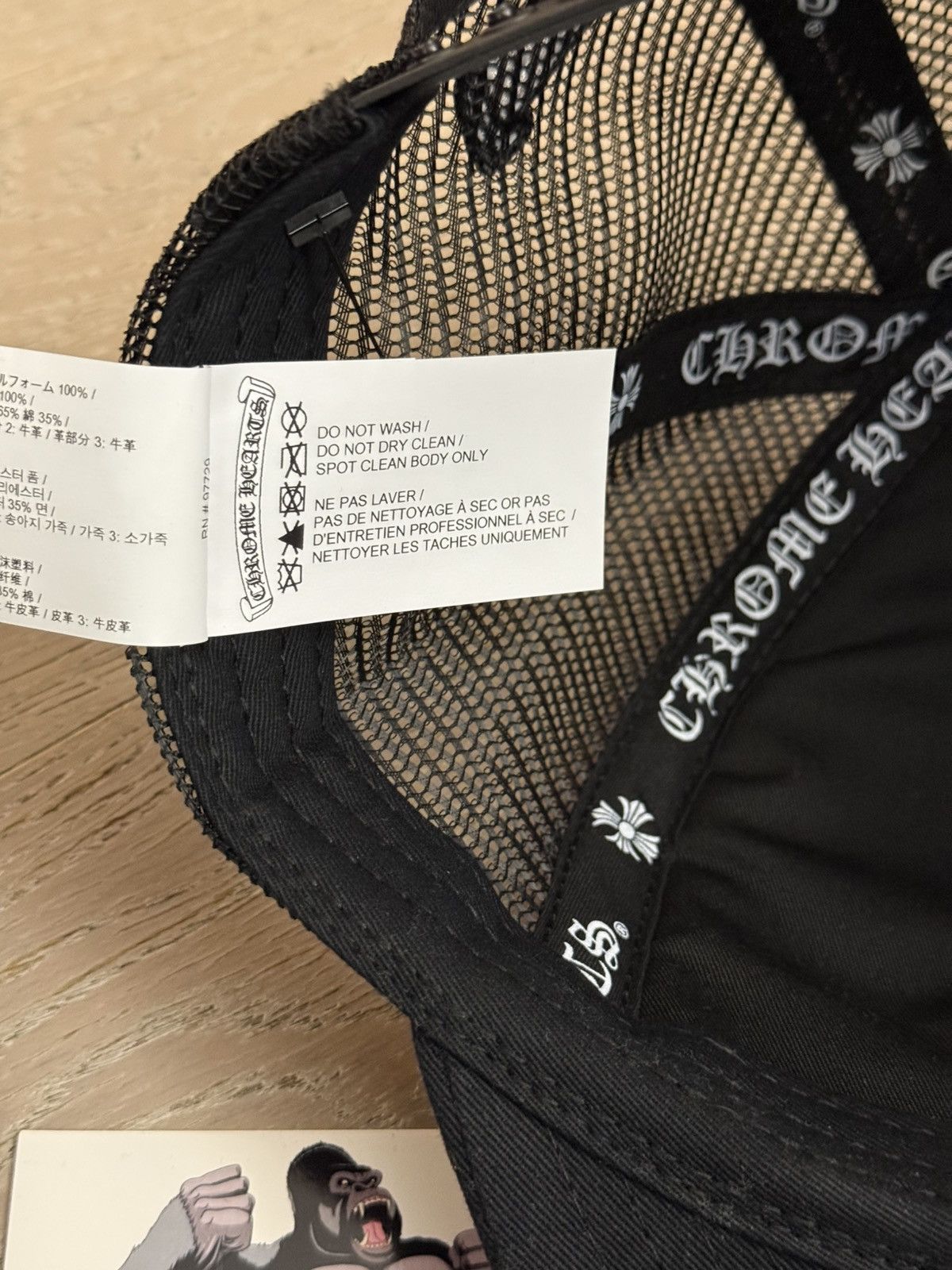 Chrome Hearts Chrome Hearts Matty Boy Chomper Trucker Hat Black Red Size ONE SIZE - 7 Thumbnail