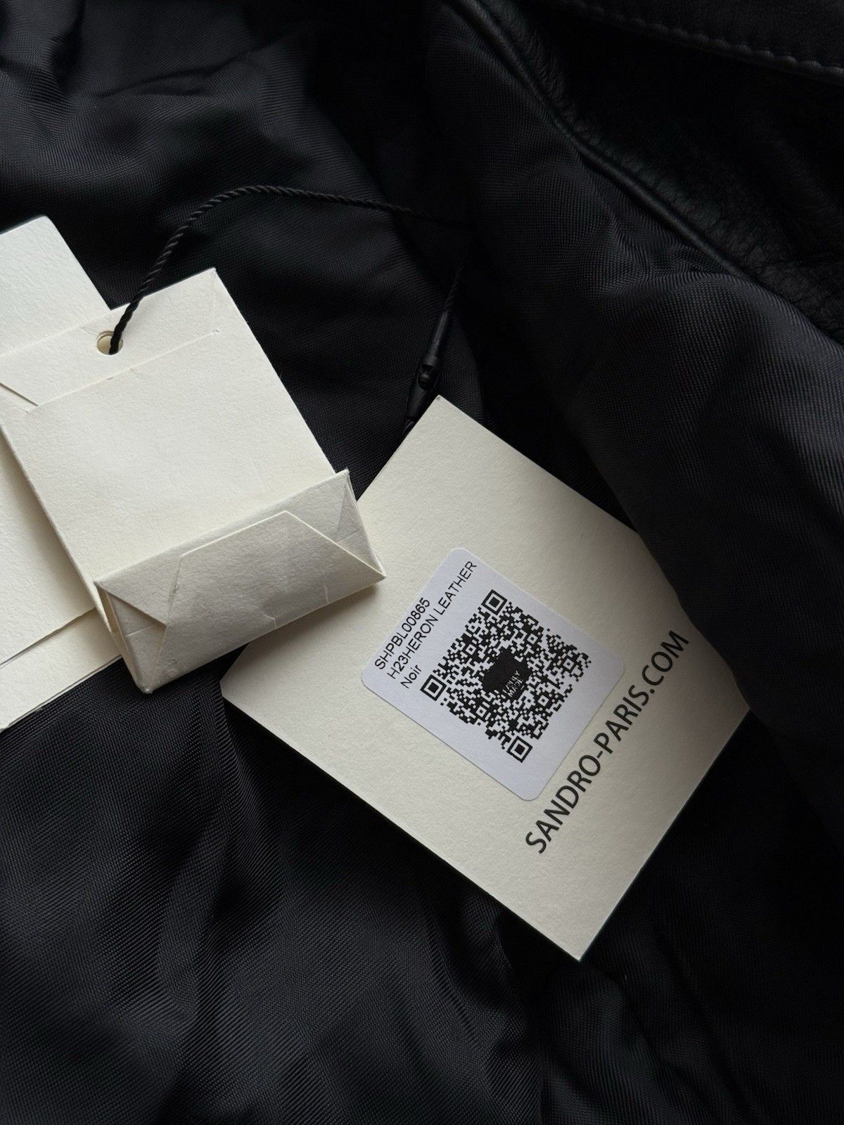 Sandro Sandro Heron Leather Bomber Aviator Flight Jacket Size US M / EU 48-50 / 2 - 10 Thumbnail