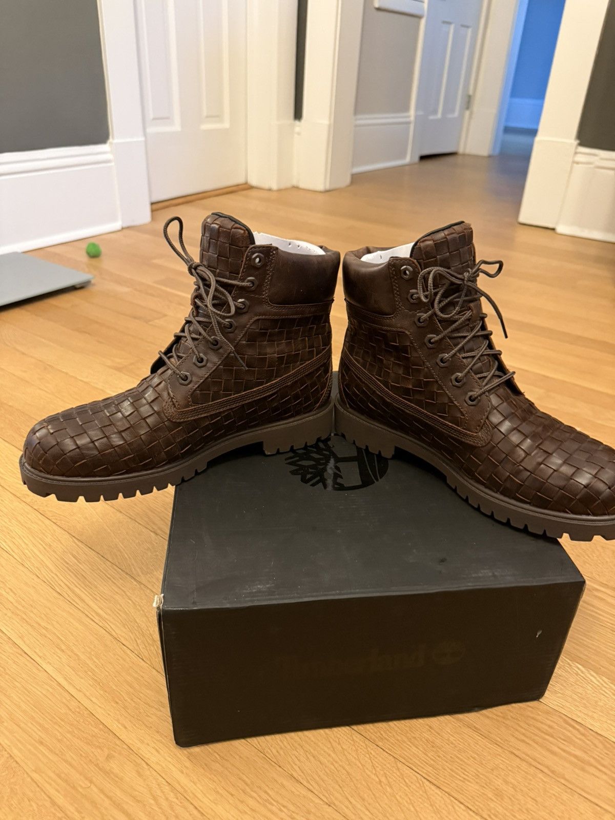 Timberland Woven Leather Timberland Size US 8.5 / EU 41-42 - 5 Thumbnail