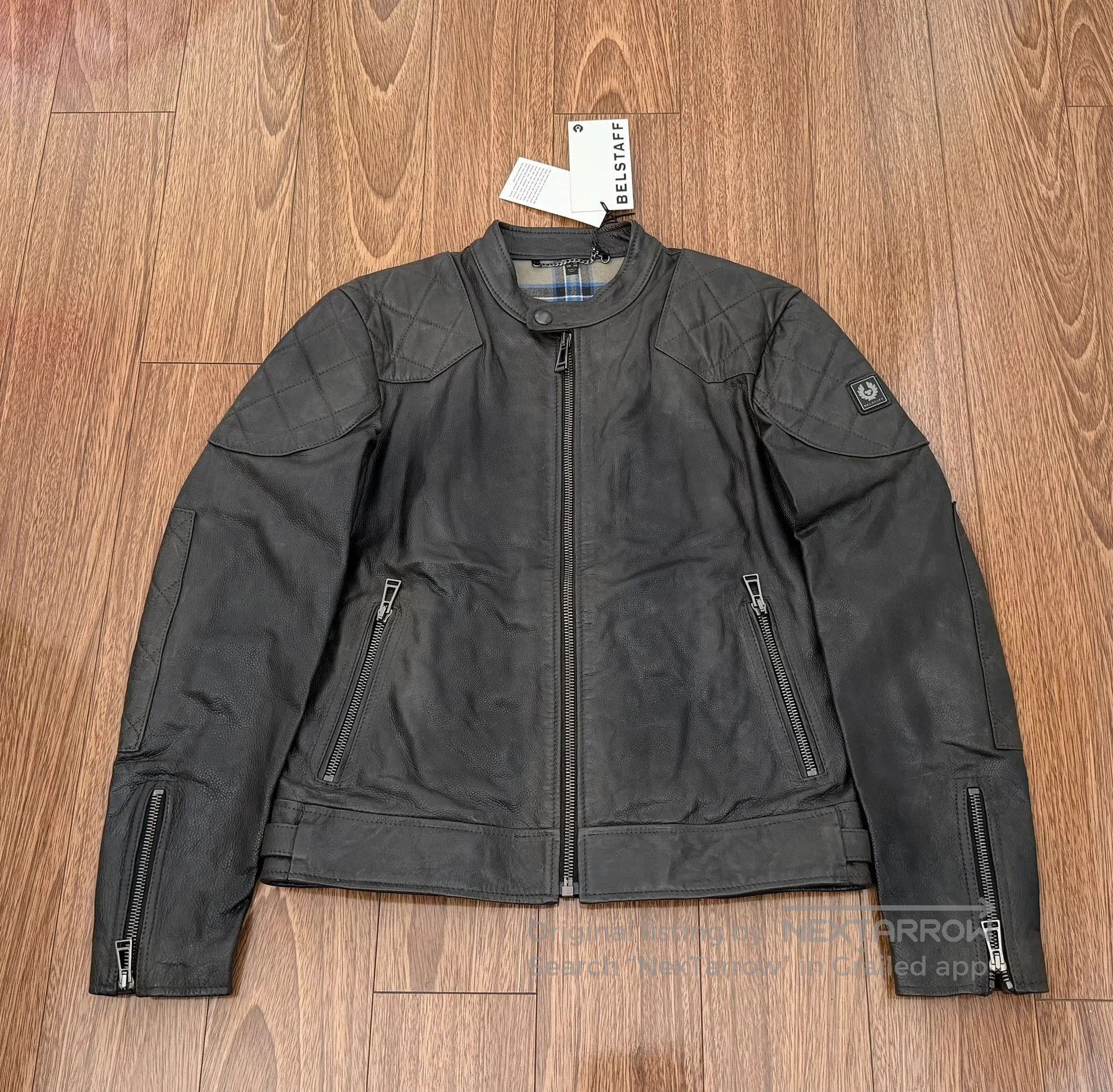 Belstaff Belstaff Outlaw Motorcycle Leather Jacket. Size US M / EU 48-50 / 2 - 1 Thumbnail