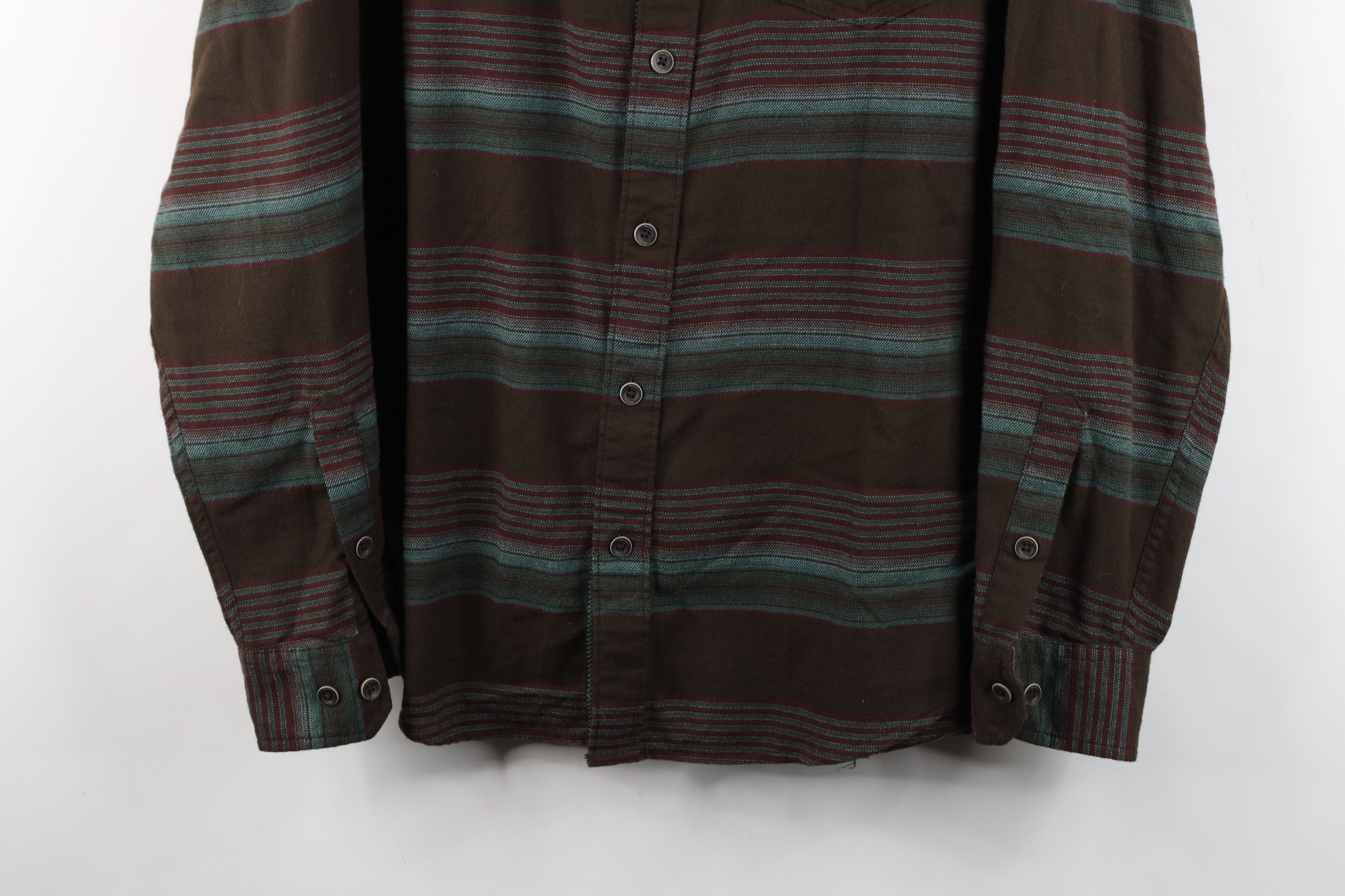 Marmot Marmot Flannel Striped Color Block Collared Button Shirt Size US M / EU 48-50 / 2 - 3 Thumbnail