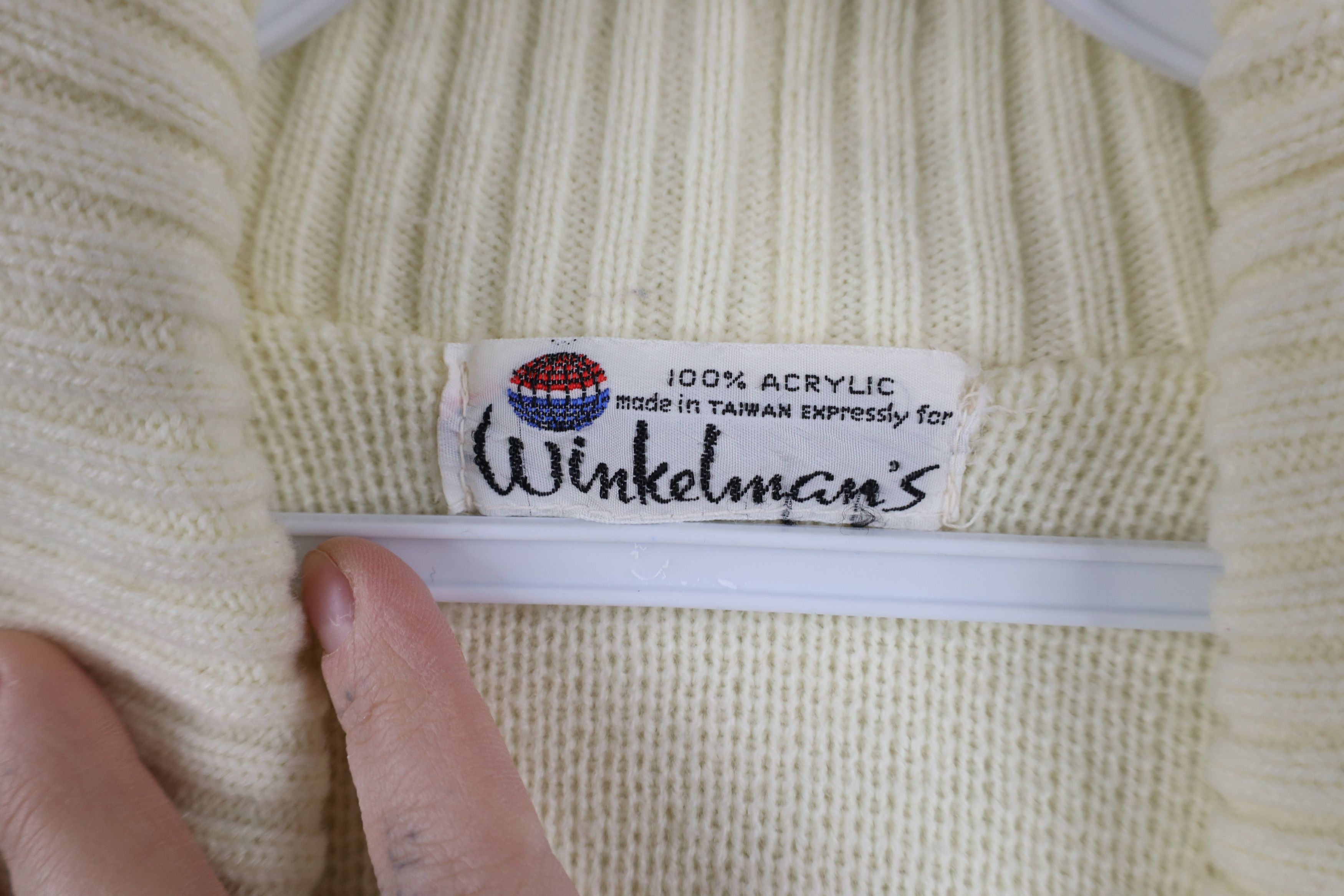 Vintage Vintage 70s Streetwear Open Front Shawl Cardigan Sweater Size L / US 10 / IT 46 - 9 Thumbnail
