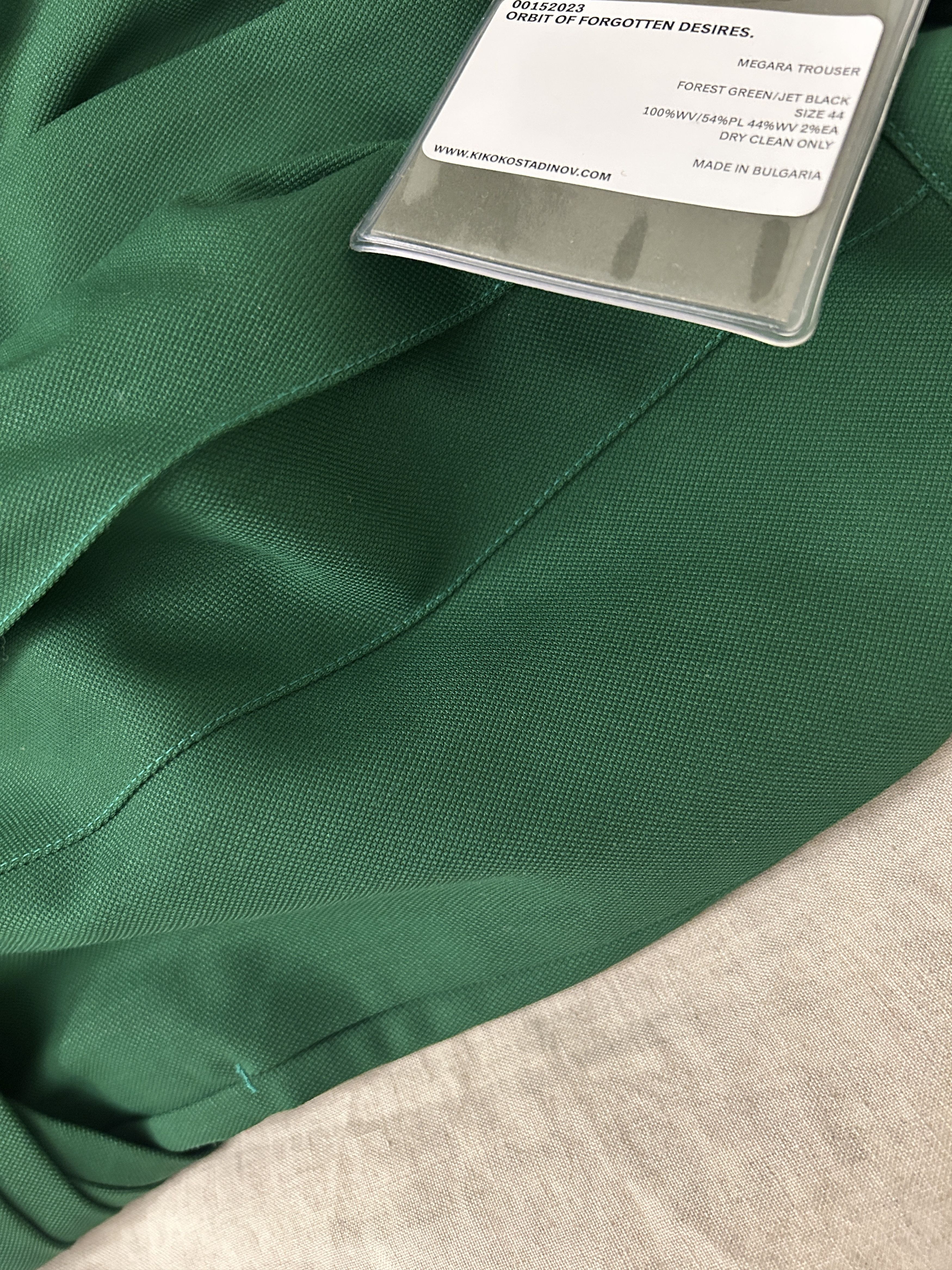 Kiko Kostadinov Kiko Kostadinov Green Megara Trousers Size US 28 / EU 44 - 3 Thumbnail