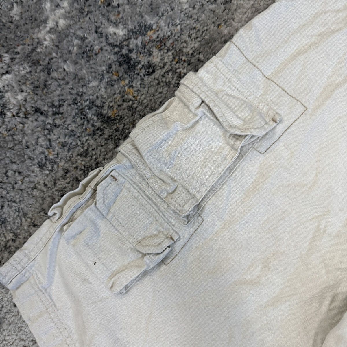 JNCO × Vintage Vintage Y2K Godbody baggy wide leg multi cargo pocket shorts Size US 36 / EU 52 - 3 Thumbnail
