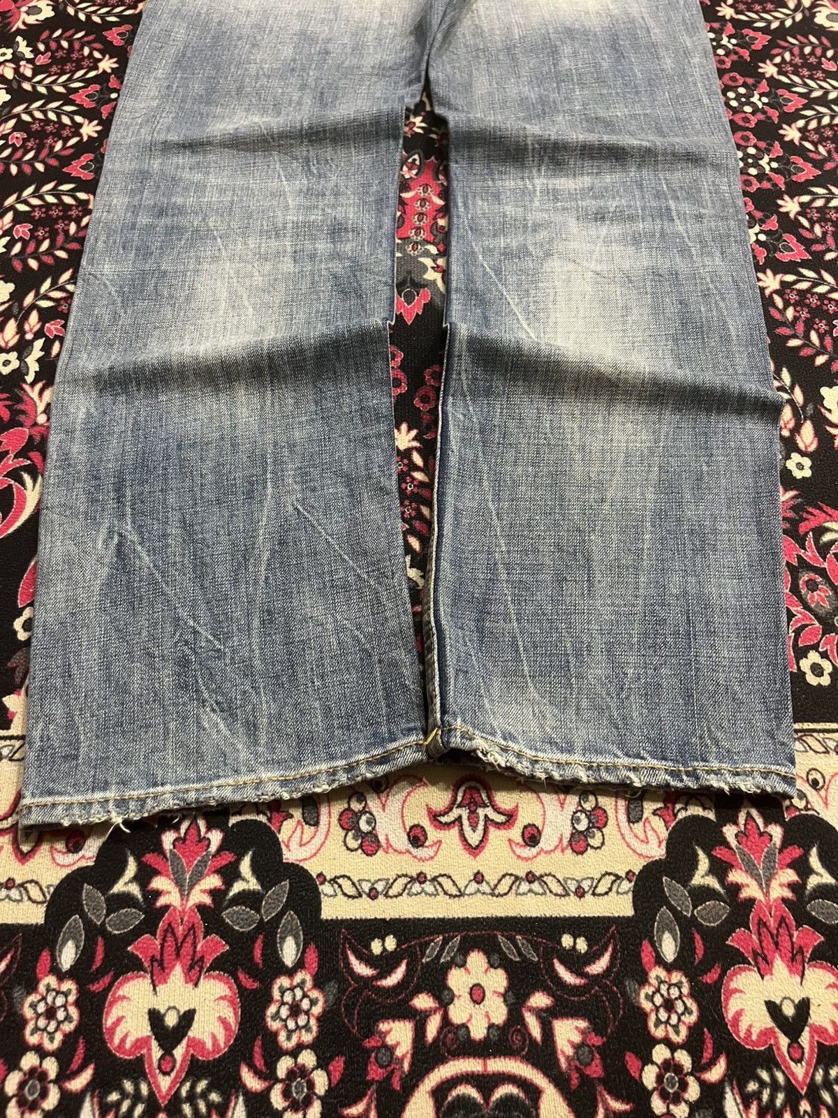 American Eagle Outfitters ⚡️Distressed⚡️American Eagle Outfitters Slim Straight Jeans Size US 30 / EU 46 - 11 Thumbnail