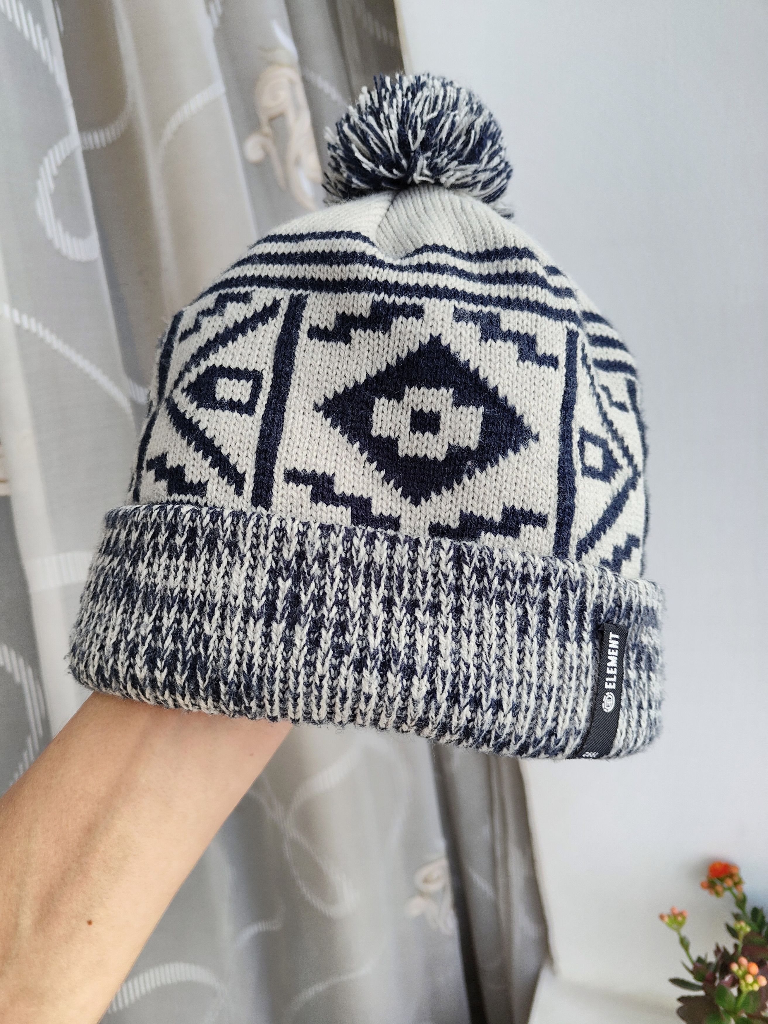 Element Element beanie knitted hat with pom-pom Size ONE SIZE - 5 Thumbnail