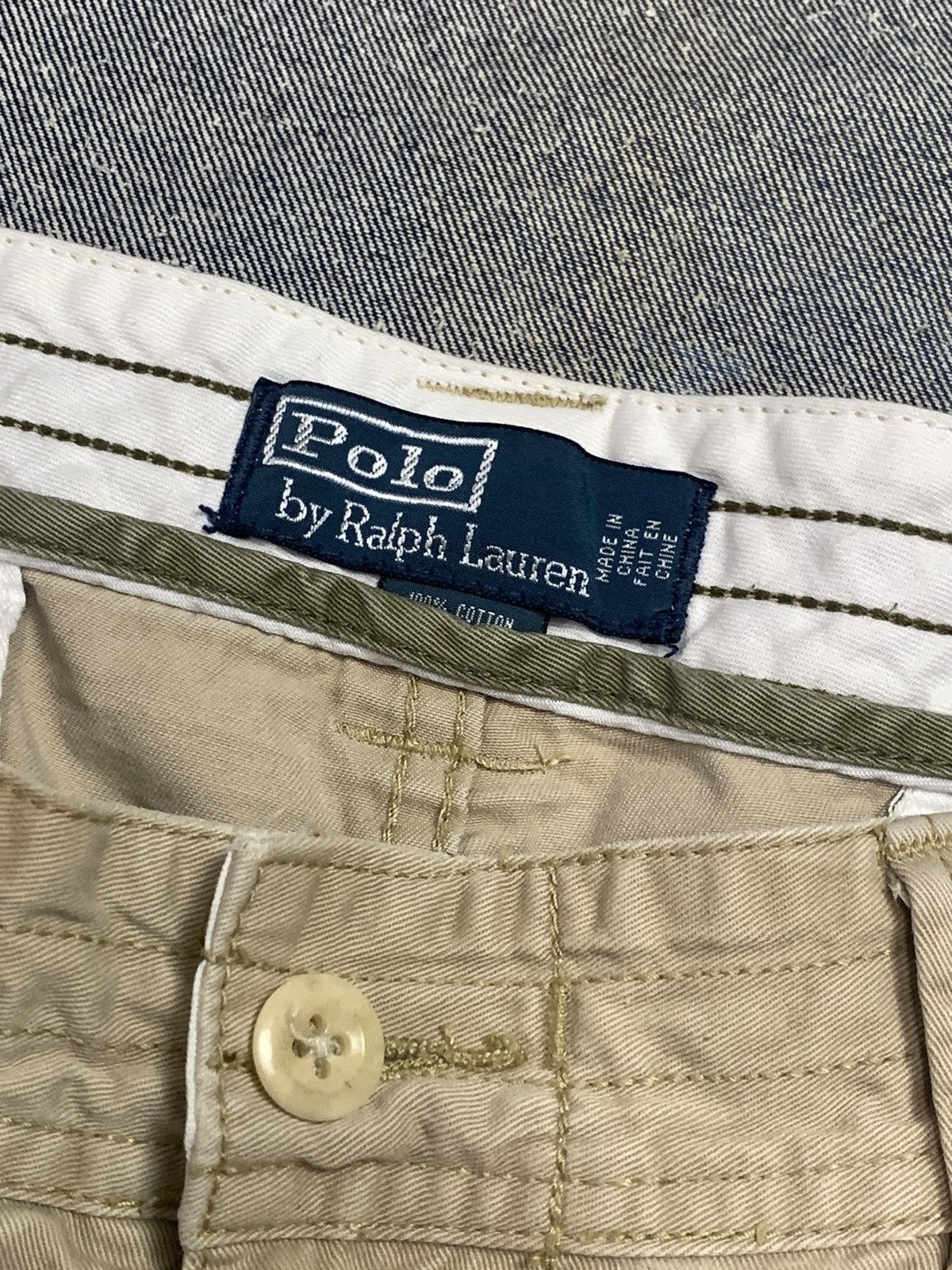 Polo Ralph Lauren × Vintage Ralph Lauren classic Polo Chino Cargo Pants Size US 36 / EU 52 - 8 Thumbnail
