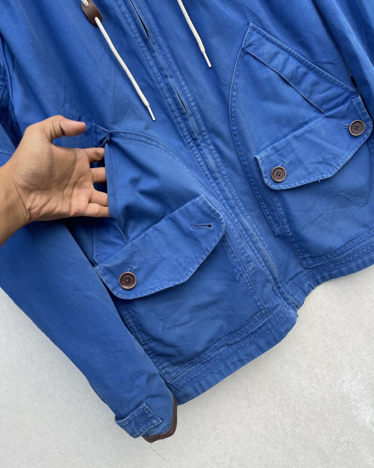 Timberland × Vintage Timberland Men's Blue Epic Wharf Jacket Size US L / EU 52-54 / 3 - 12 Thumbnail